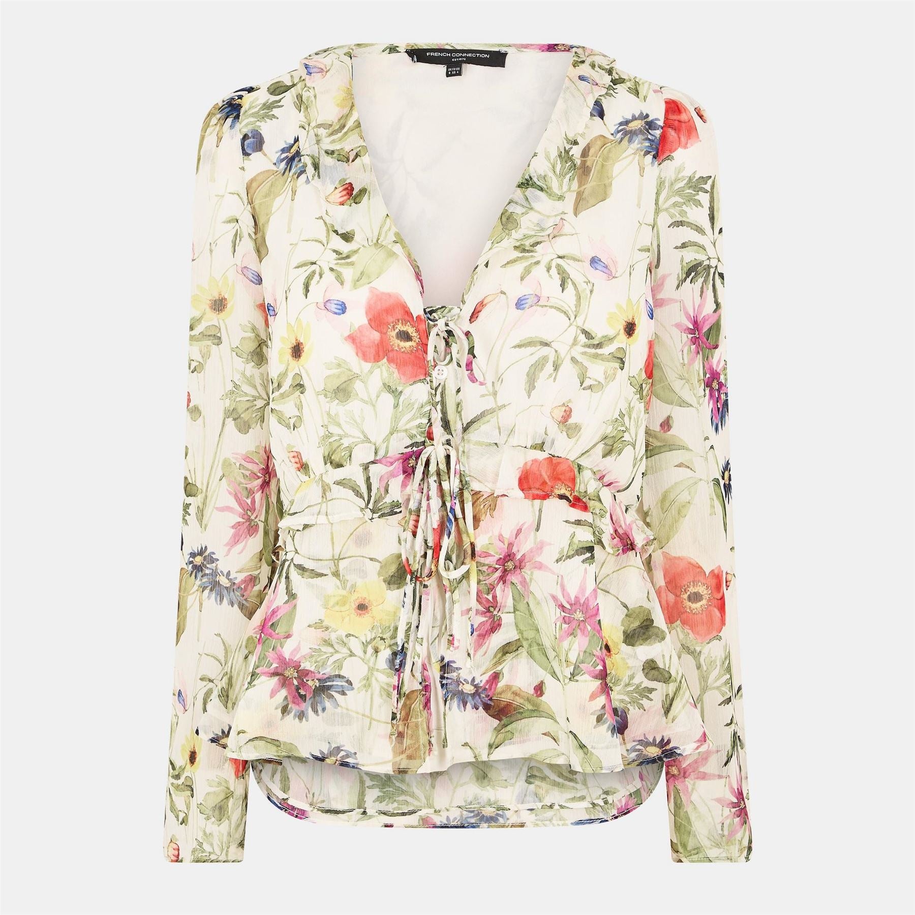 French Connection Fc Monica Long Sleeve Blouse
