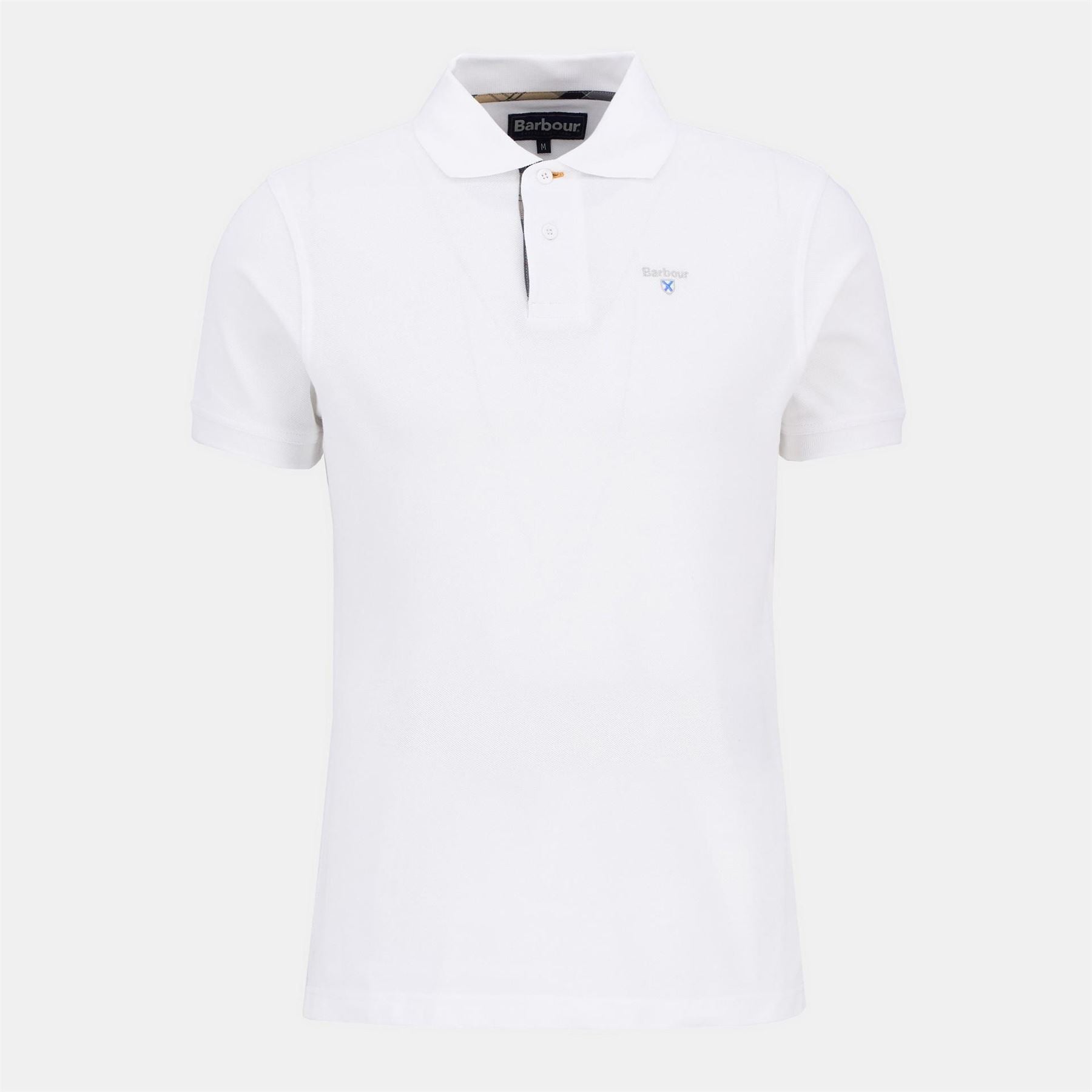 Barbour Tartan Pique Polo Shirt