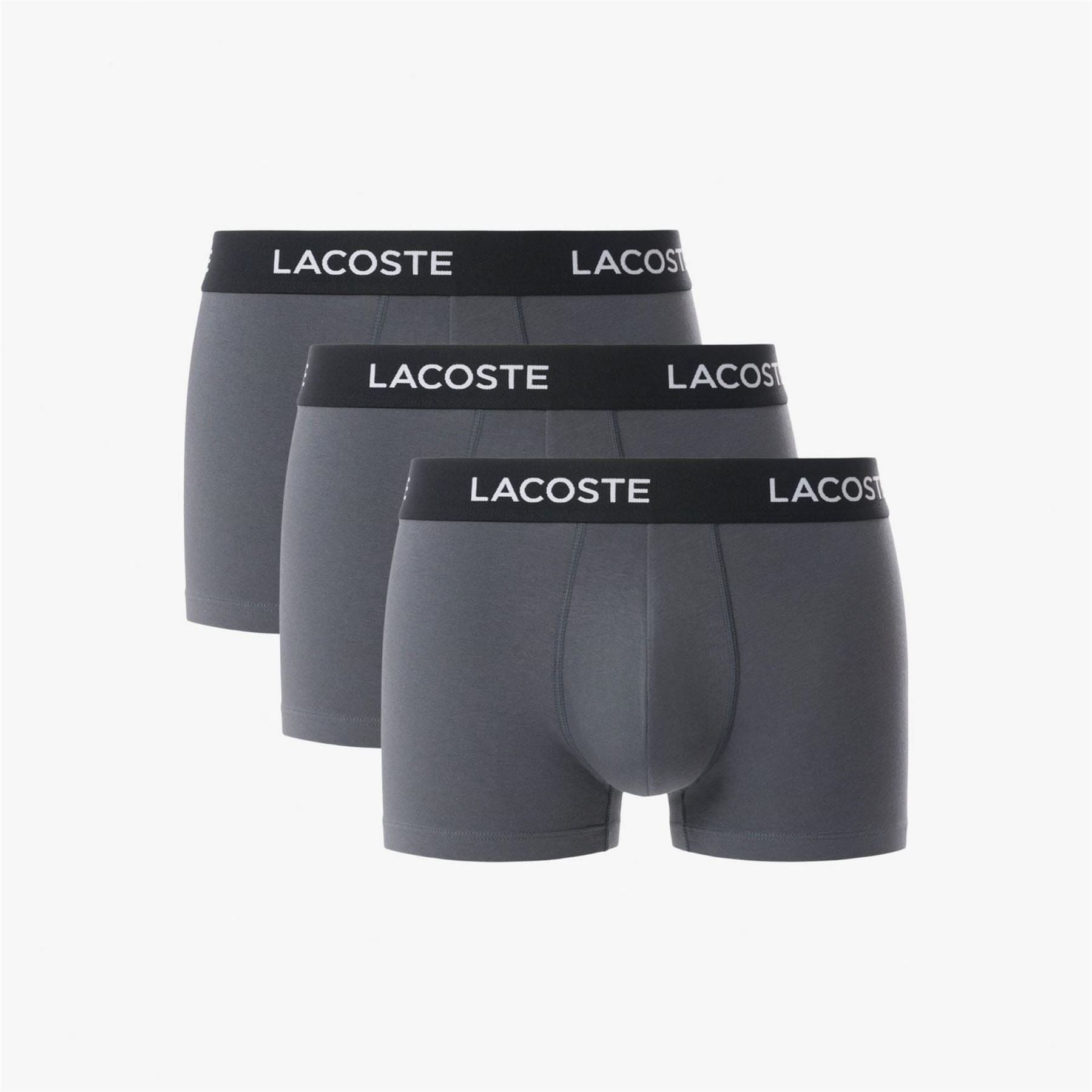Lacoste Pack Stretch Cotton Trunks