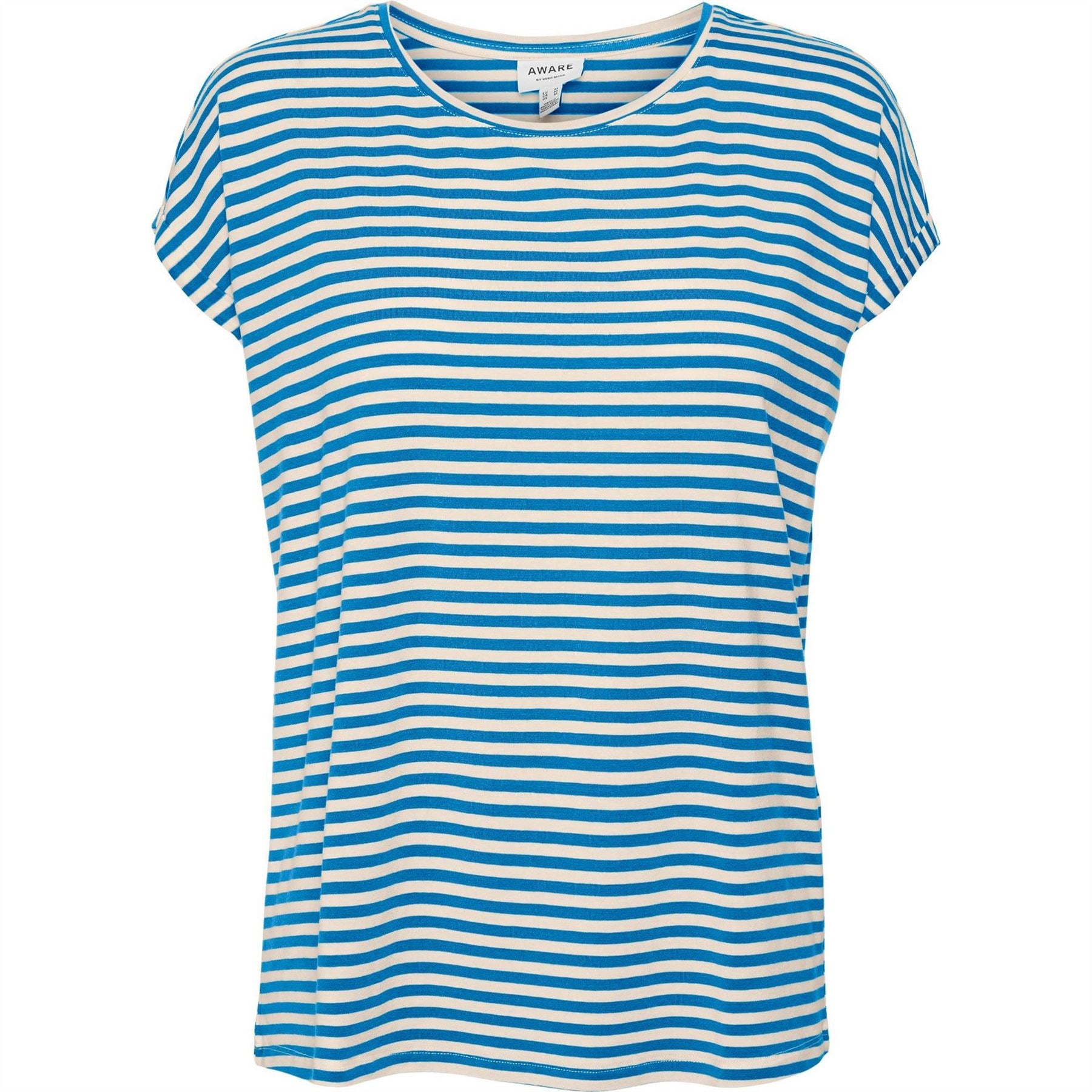 Vero Moda Womens Ava Plain Short Sleeve T-Shirt