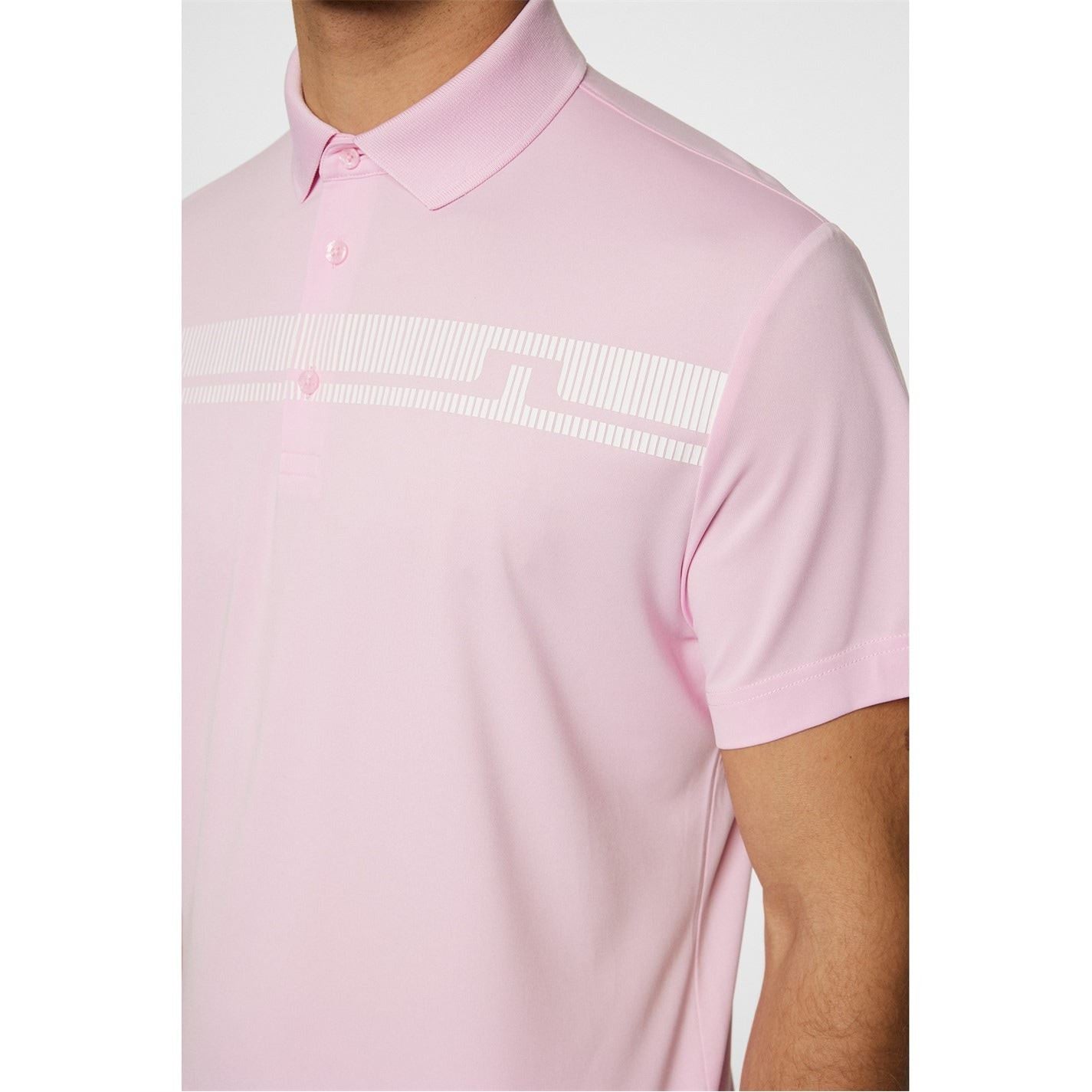 J Lindeberg Golf Short Sleeve Performance Polo Shirt