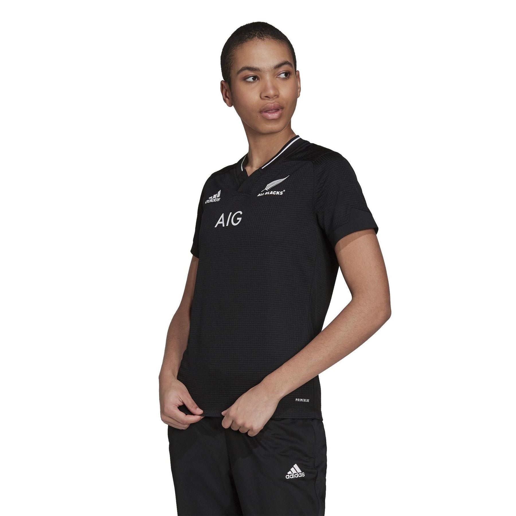 adidas New Zealand All Blacks Home Shirt 2021 Ladies