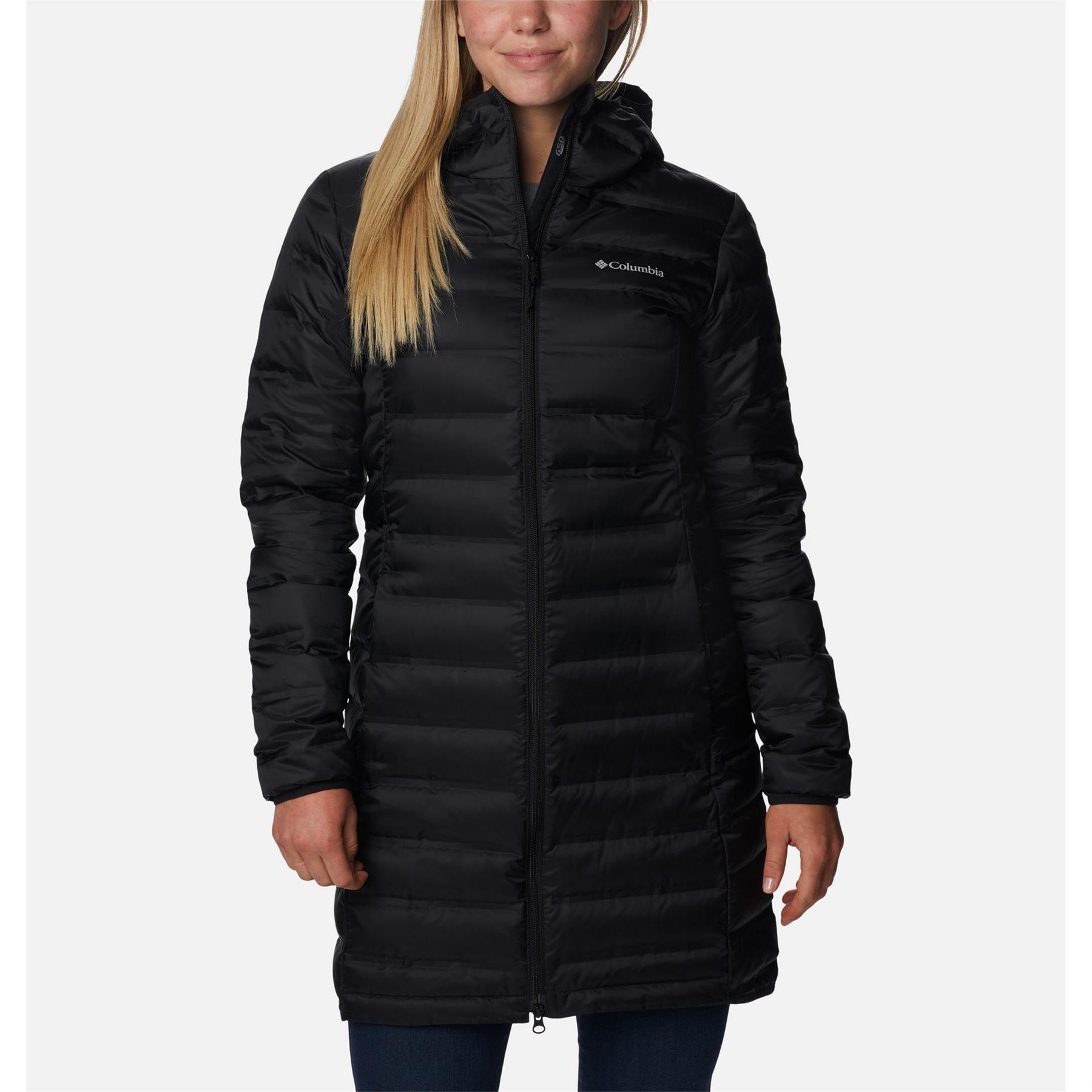 Columbia Womens Lake 22 Long Down Jacket