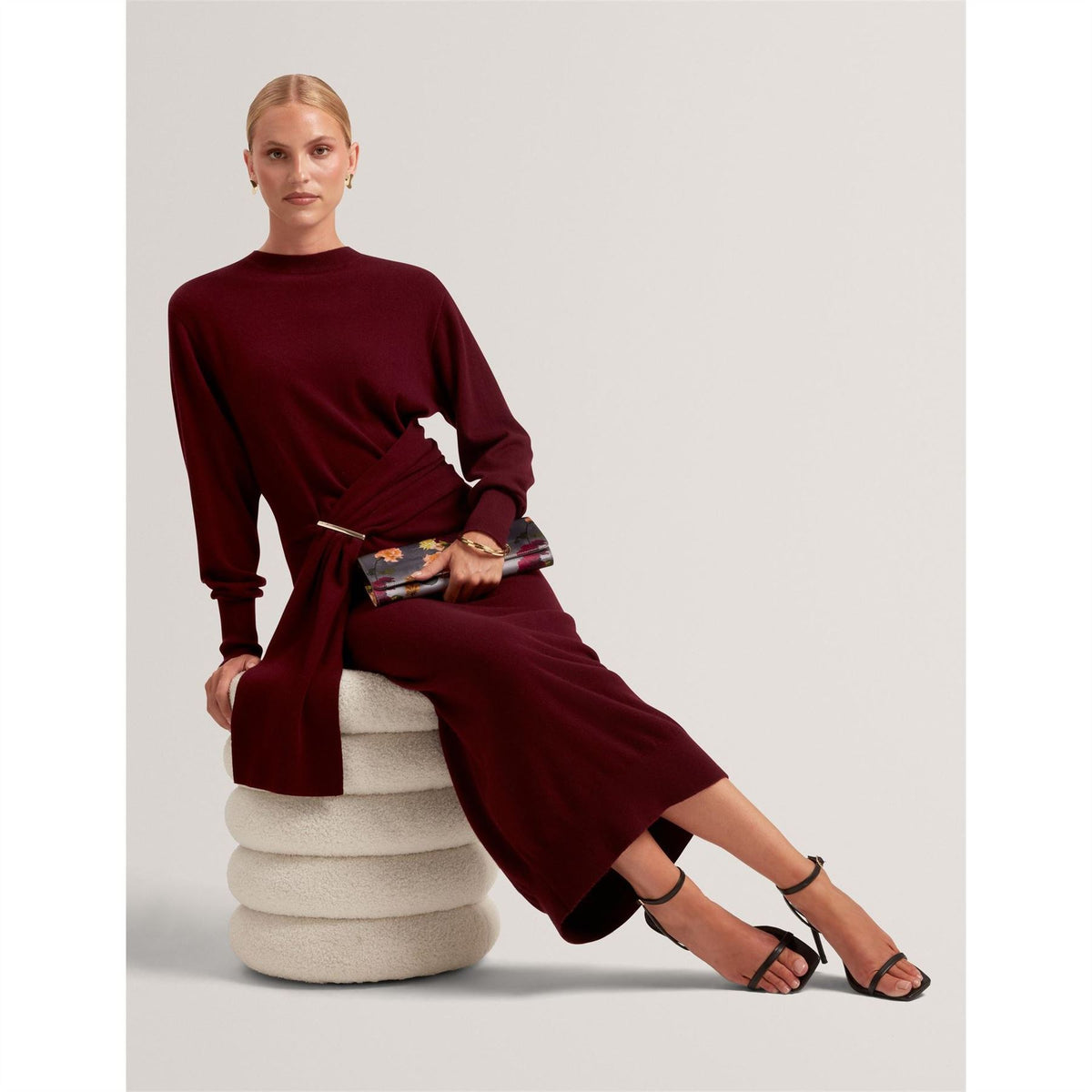 Ted Baker Midi Jumper Dres Ld64