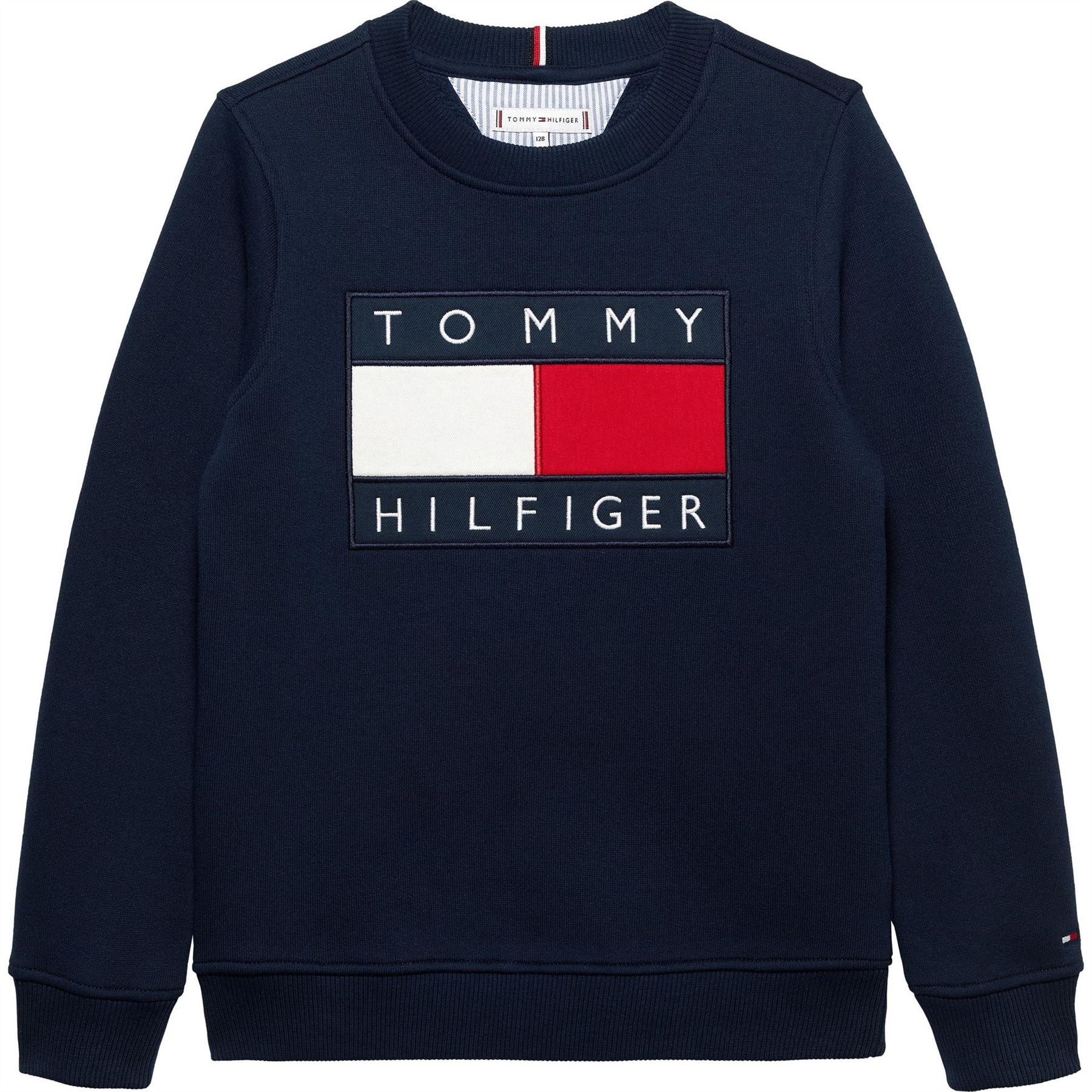Tommy Hilfiger Heritage Embroidered Crew Neck Long Sleeve Sweatshirt