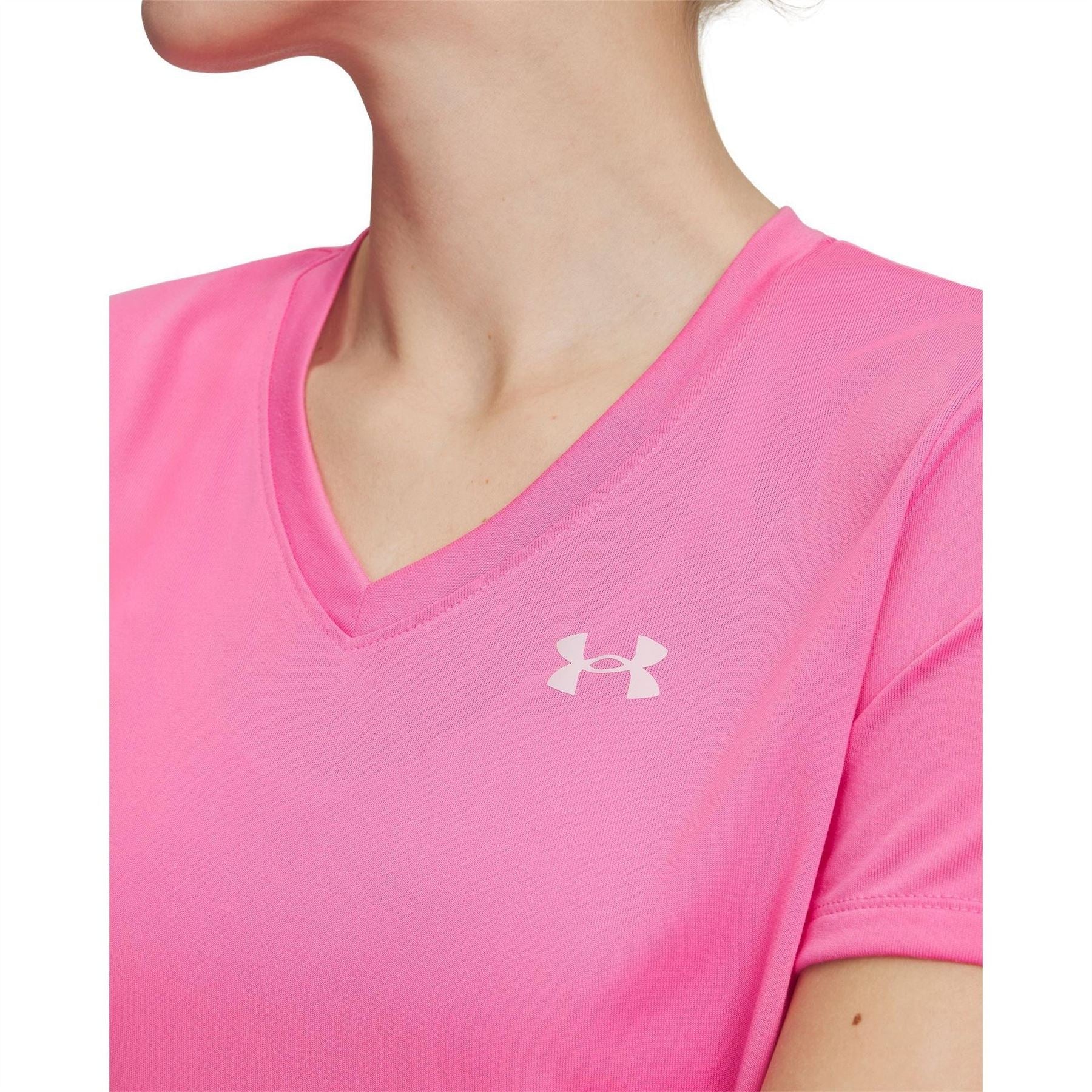 Under Armour Womens Armour Tech™ V Neck Short Sleeve
