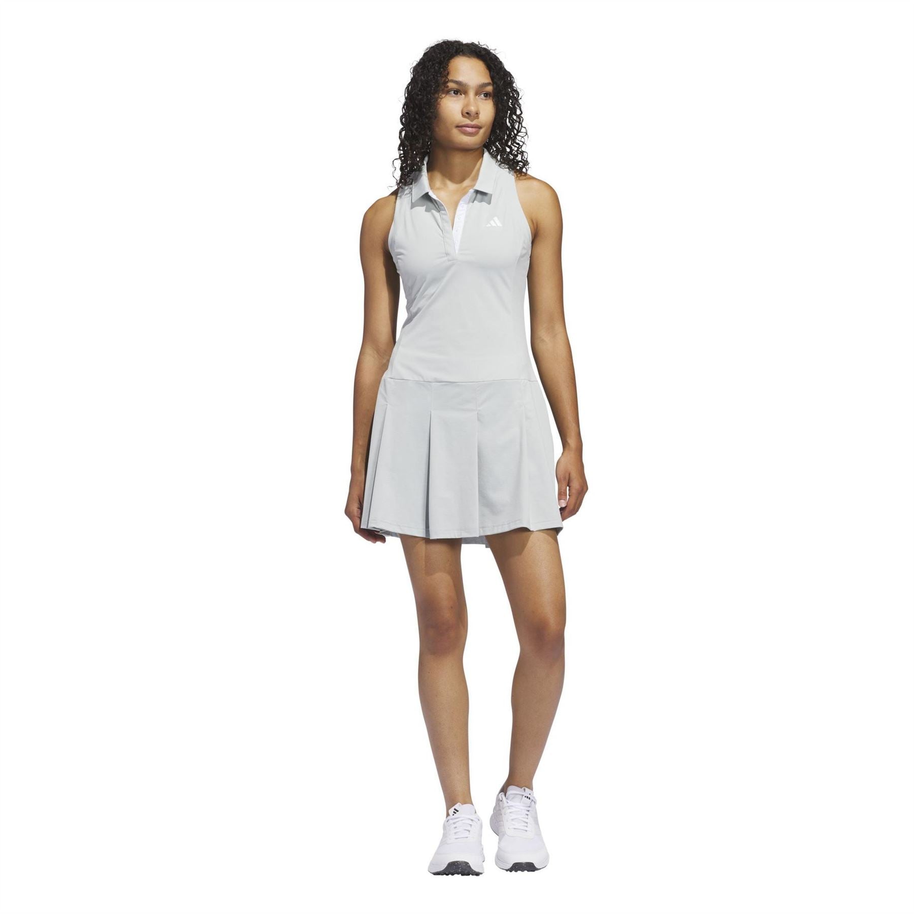 adidas Regular Fit Mini Sleeveless Shirt Dress