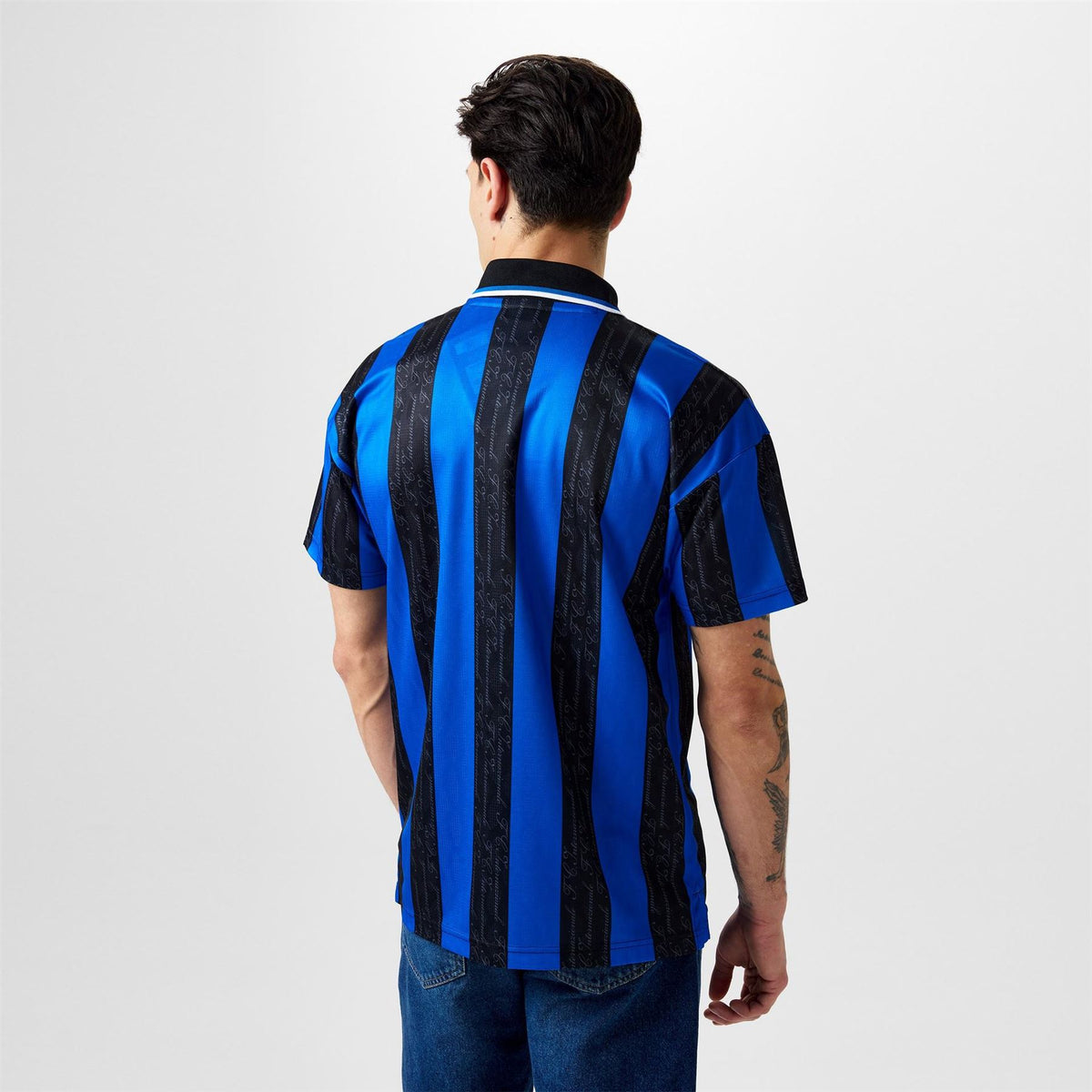 Score Draw Inter Milan 98 Home RetrOvershirtt Adults
