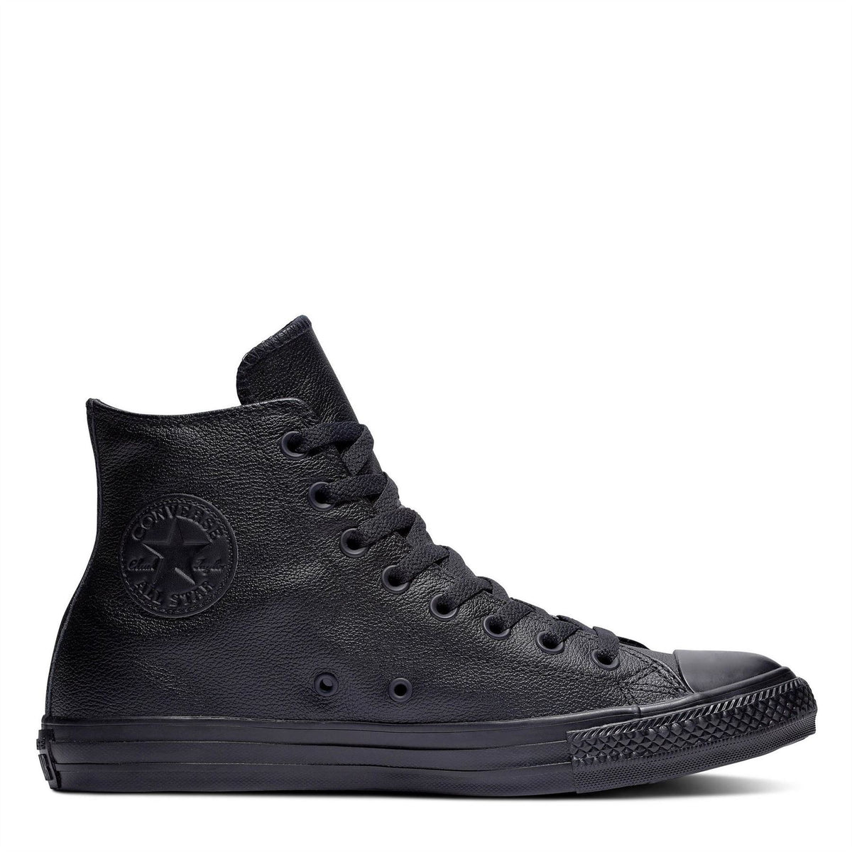 Converse Star Mono Leather Trainers