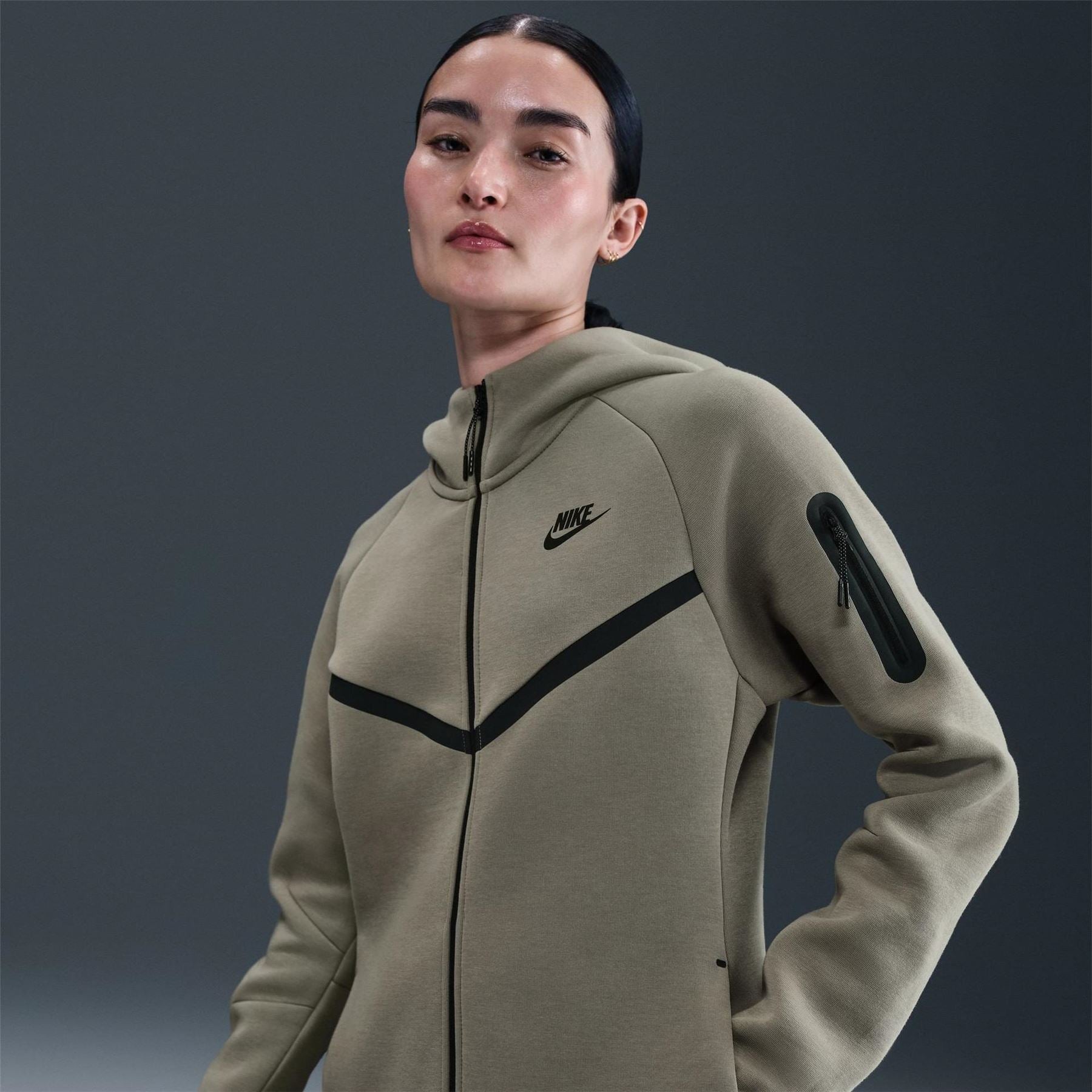 Nike Womens Sportswear Tech Fleece Full Zip Hoodie