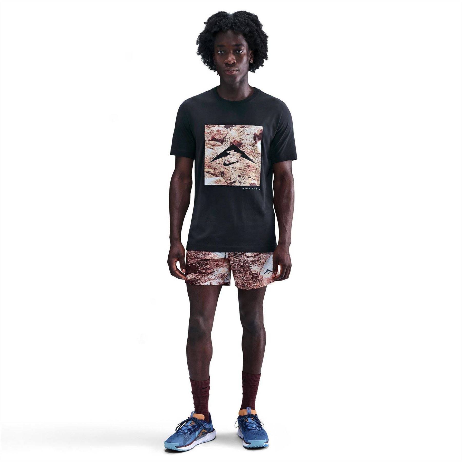 Nike Trail Energy Short Sleeve Running T-Shirt