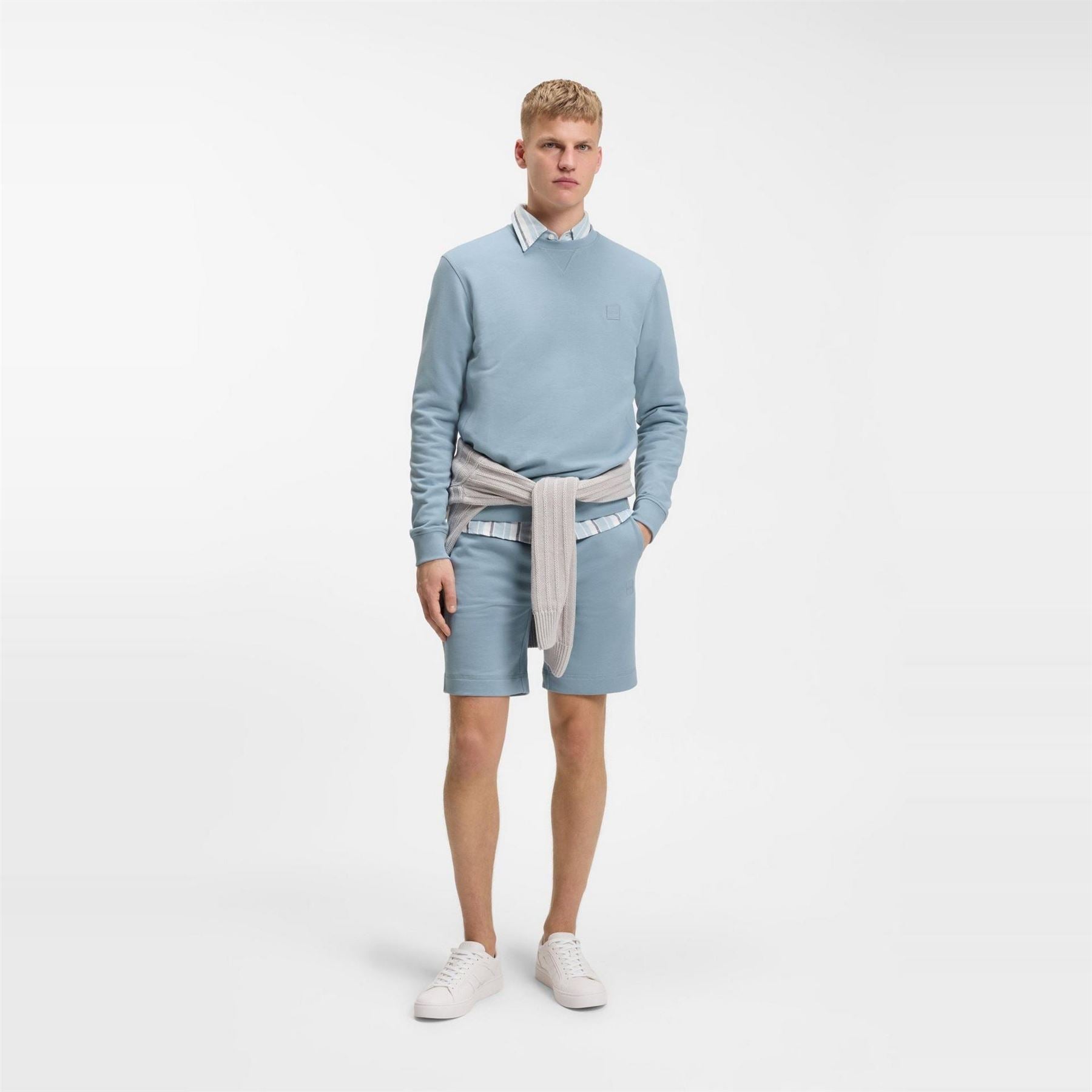 Boss Orange Long Sleeve Premium Cotton Sweatshirt (westart Crew Neck)