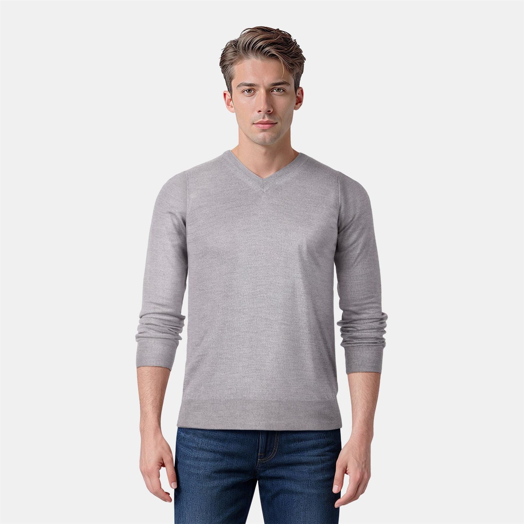 Lyle and Scott Merrick V-Neck Long Sleeve Sweater