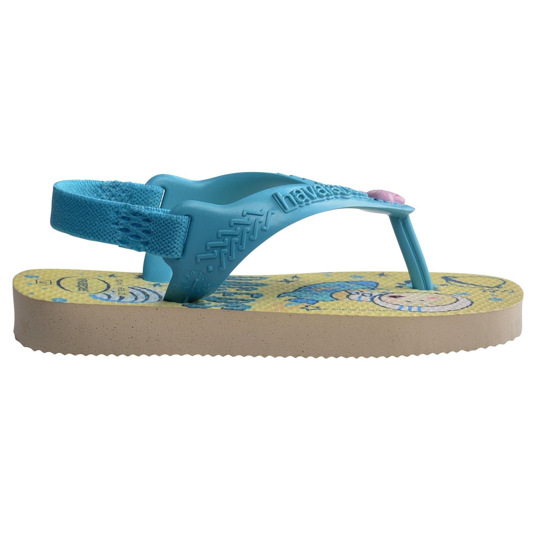 Havaianas Kids Peppa Pig Beige Flip Flops