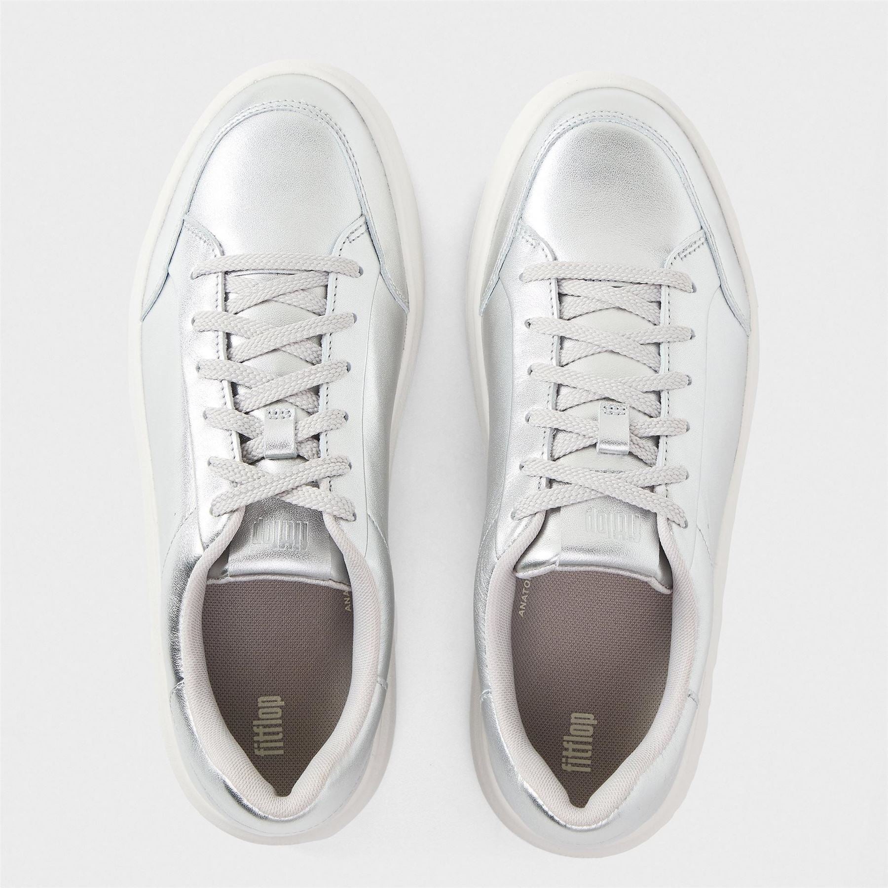 Fitflop Metalic Leather LD61 Low Top Sneakers