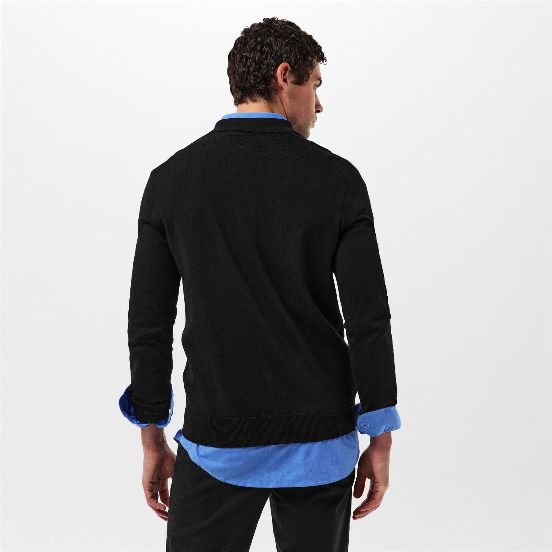 Polo Ralph Lauren Merino Collared Long Sleeve Sweater