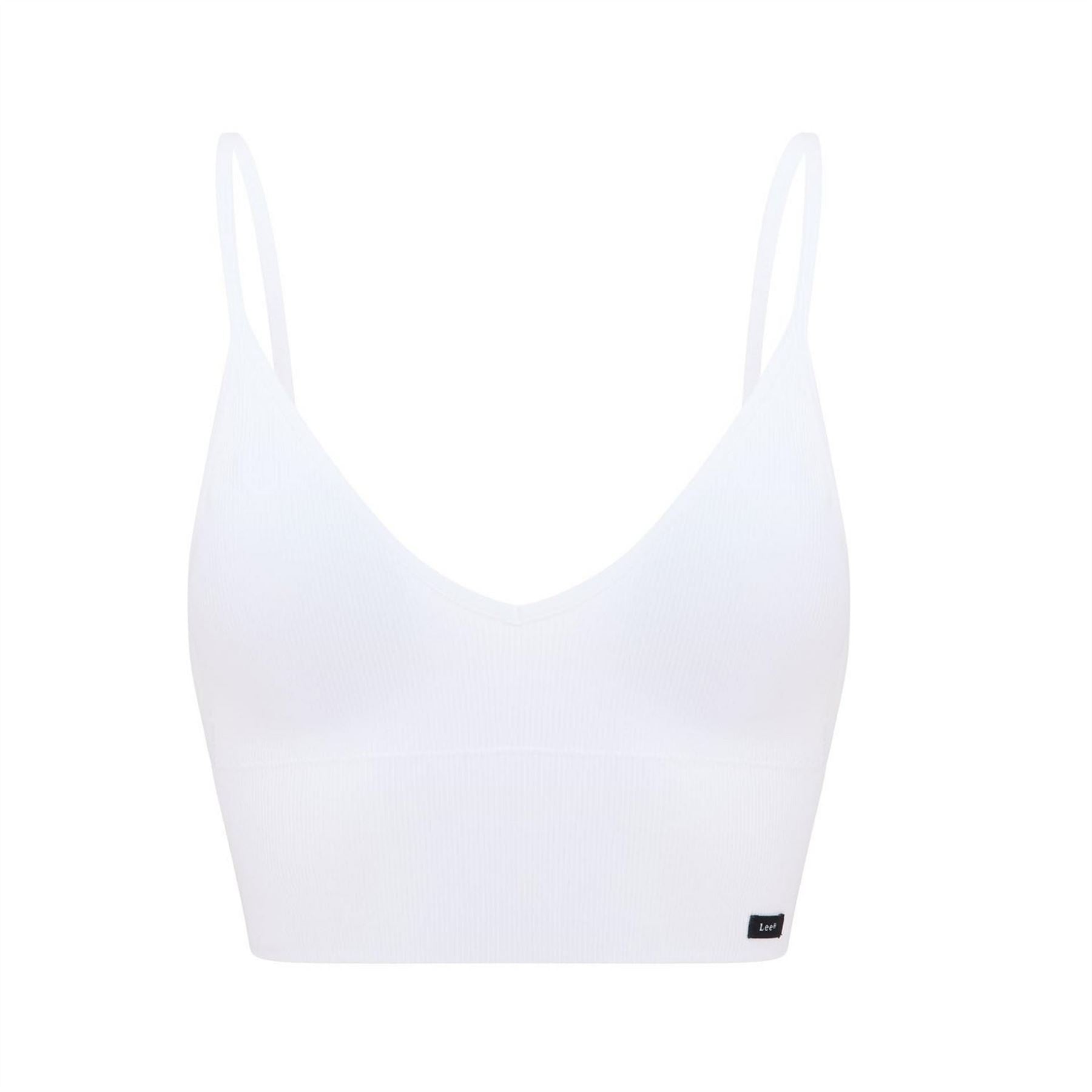 Lee Flora V-Neck Slim Fit Crop Bra