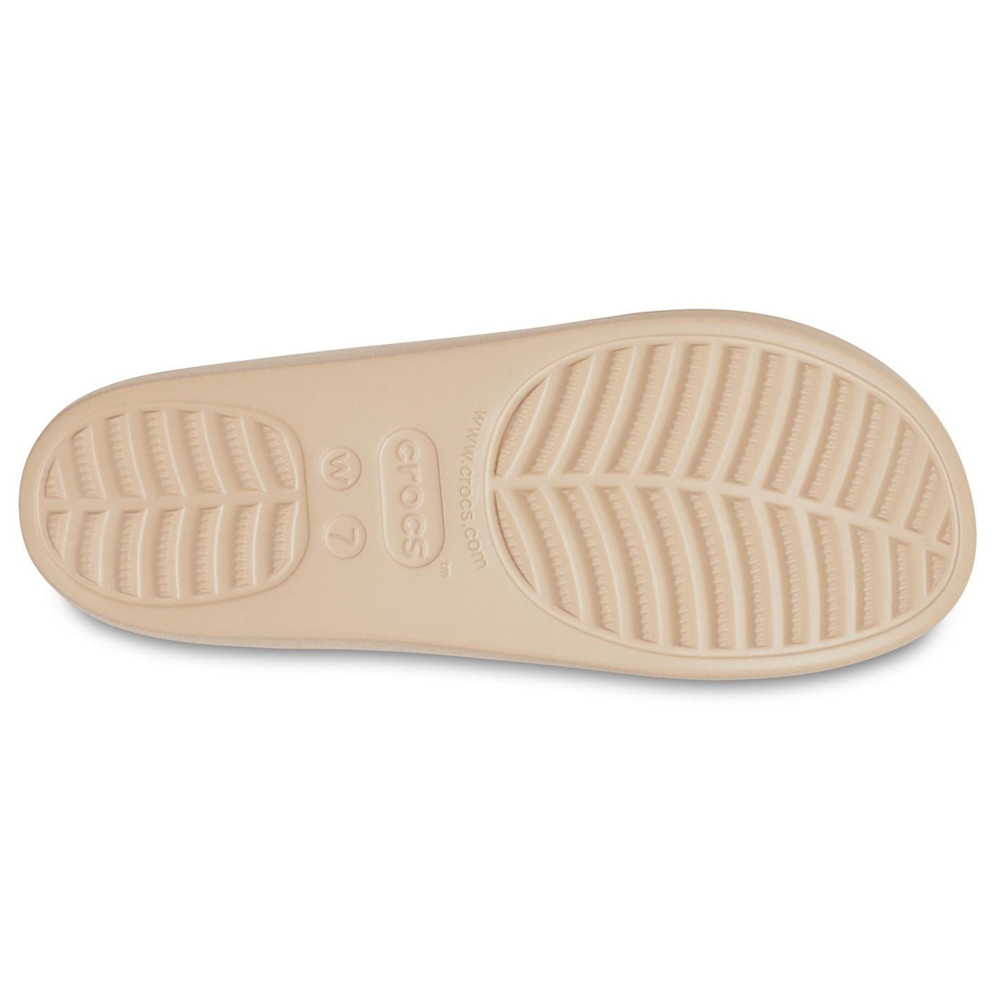 Crocs Baya Flatform Open Toe Slide Sandals