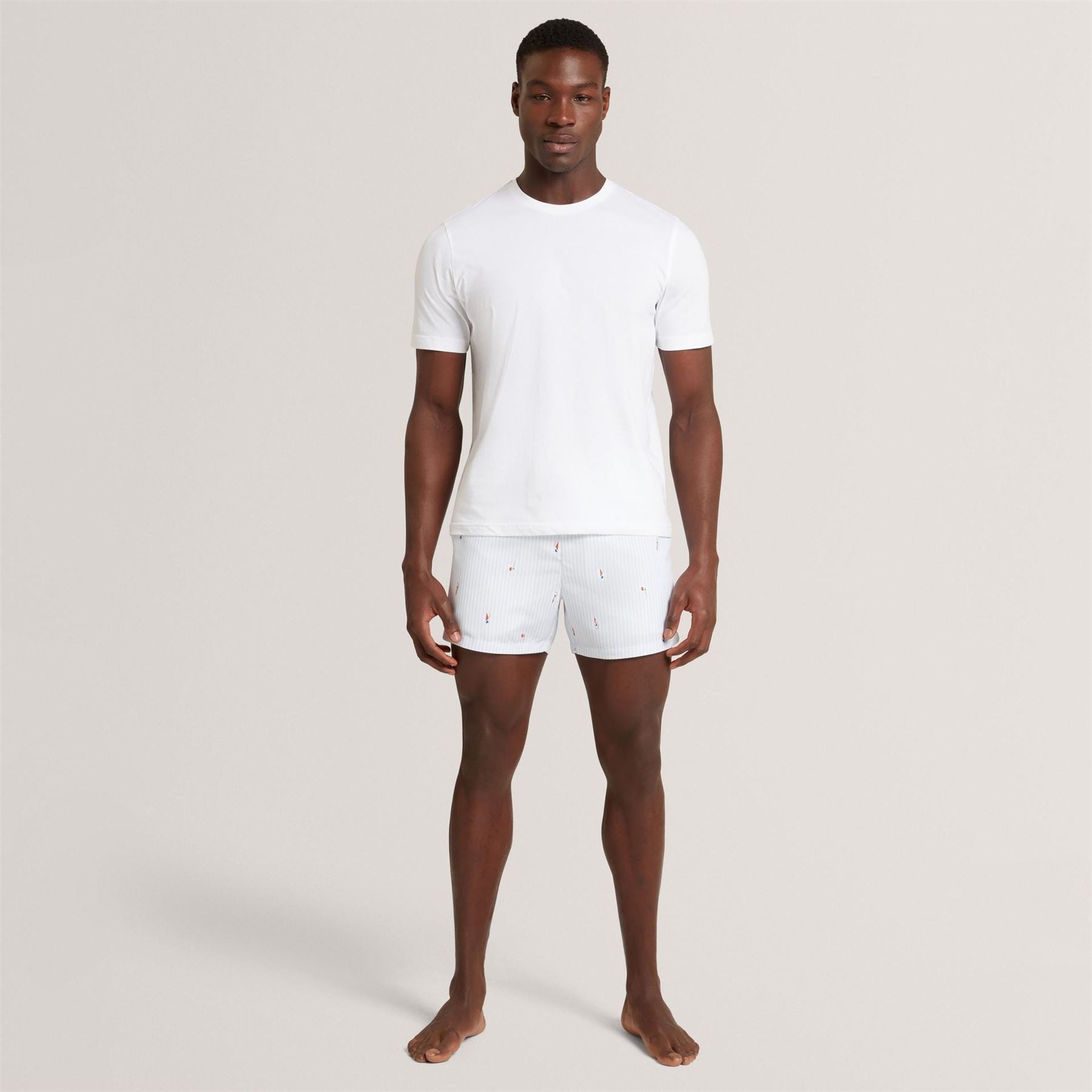 Ted Baker Baker Stripe Swim Shorts