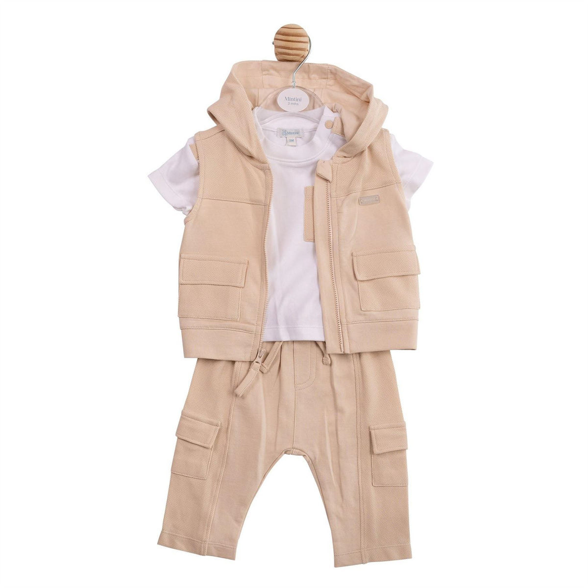 Mintini Baby 3 Piece Top And Trouser Set