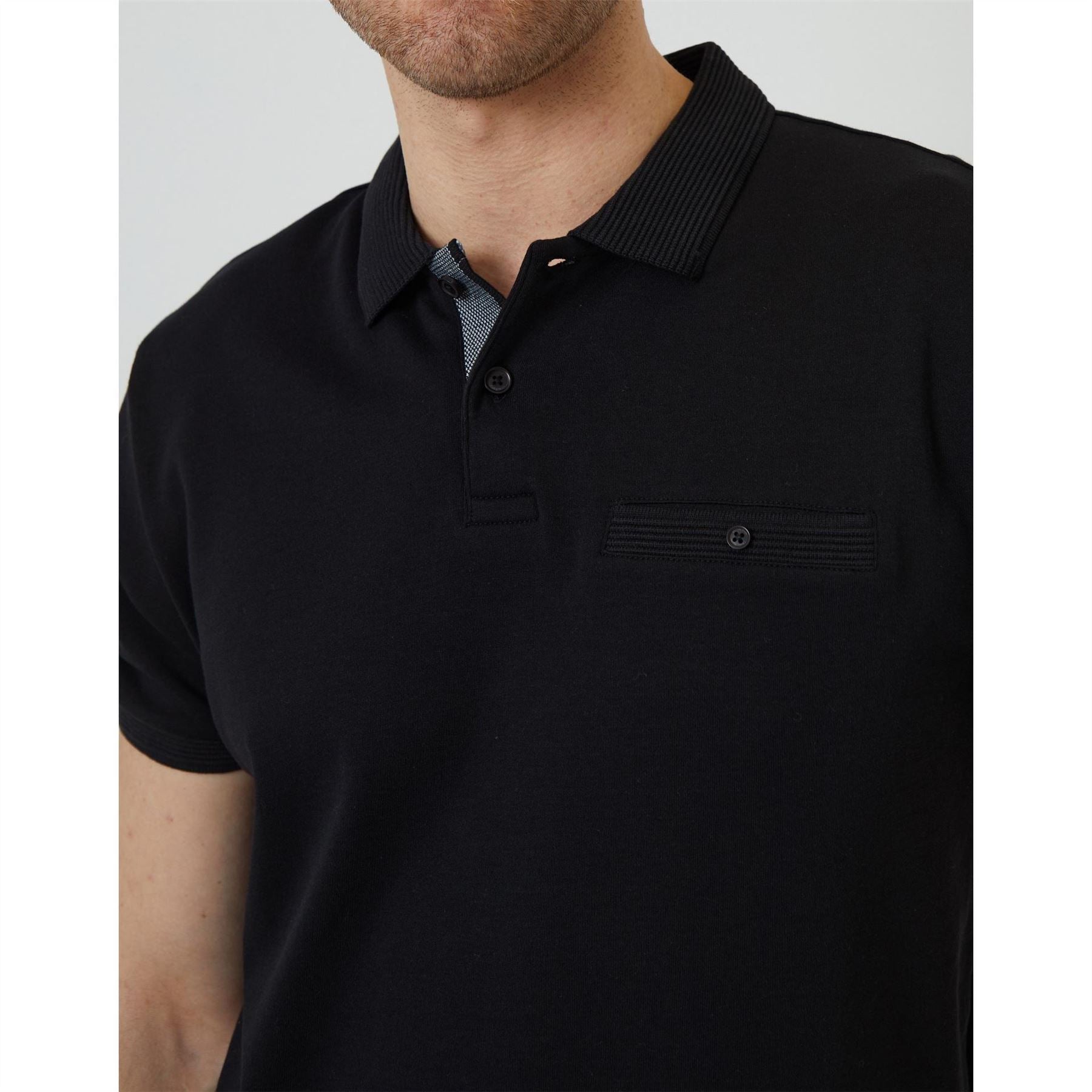 Threadbare Polo Otto Regular Fit Short Sleeve Shirt