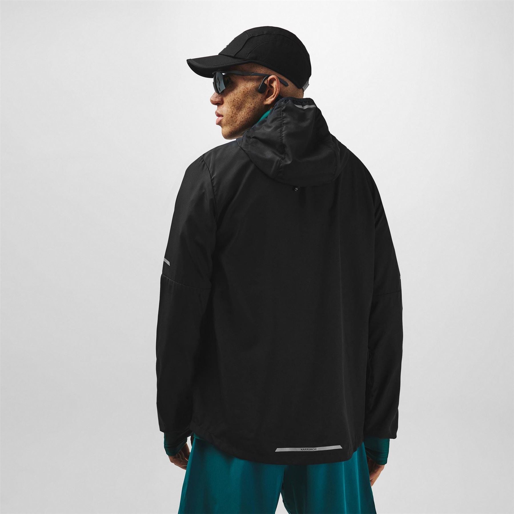 Karrimor  Water Resistant Hooded Long Sleeve Performance Running Jacket