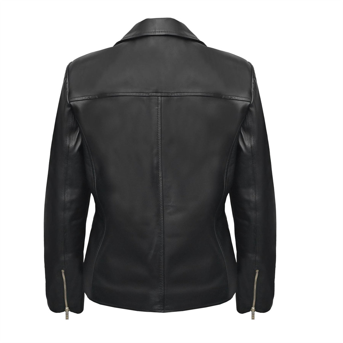 Biba Genuine Sheepskin Biker 4 Pocket Leather Jacket