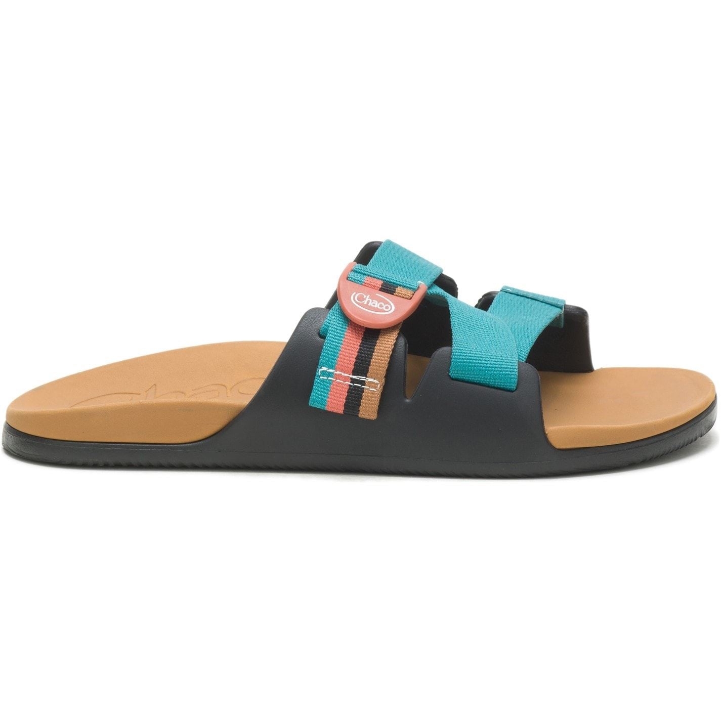 Chaco Chillos Wave Patterned Flatform Slides