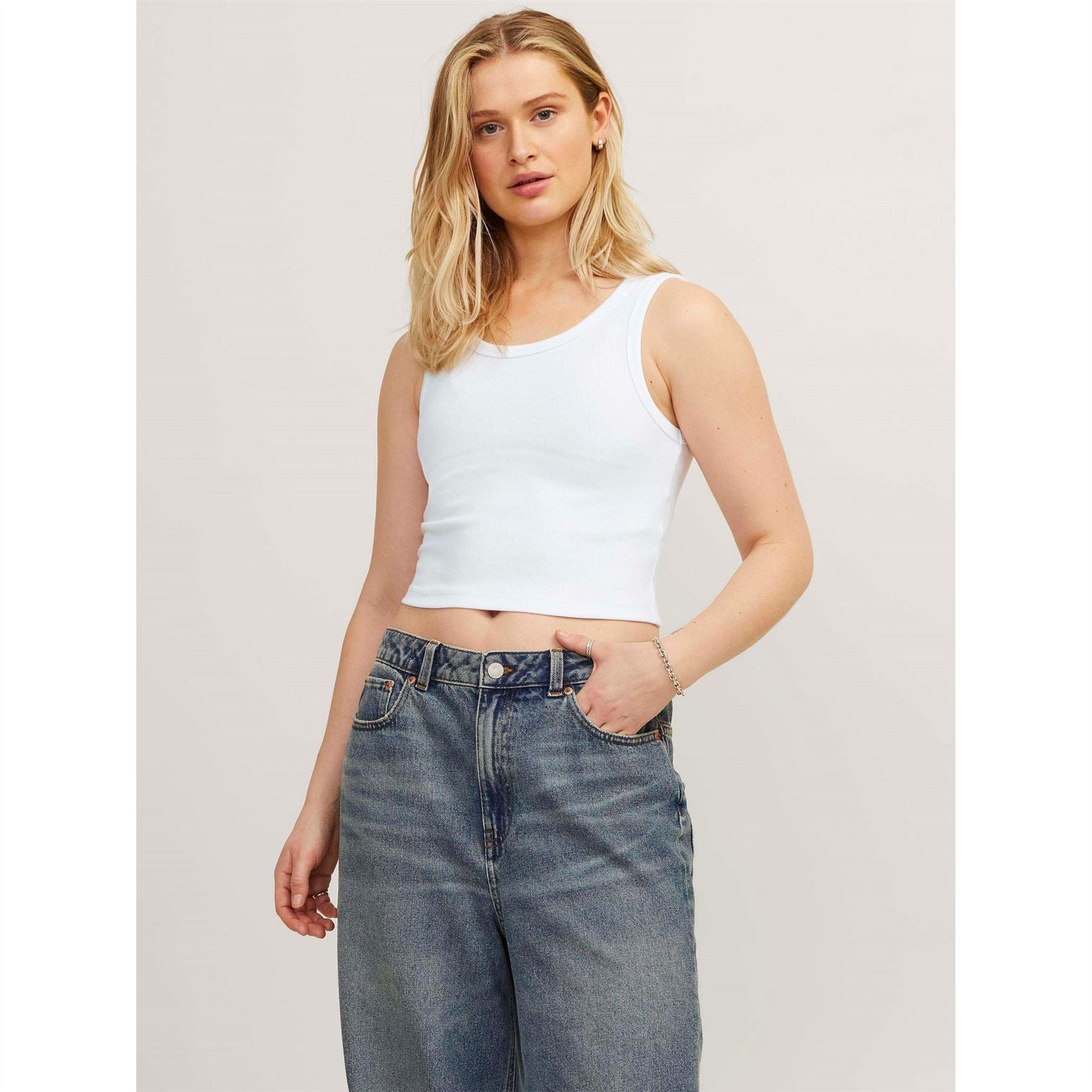 JJXX Sleeveless Ribbed Top Ladies
