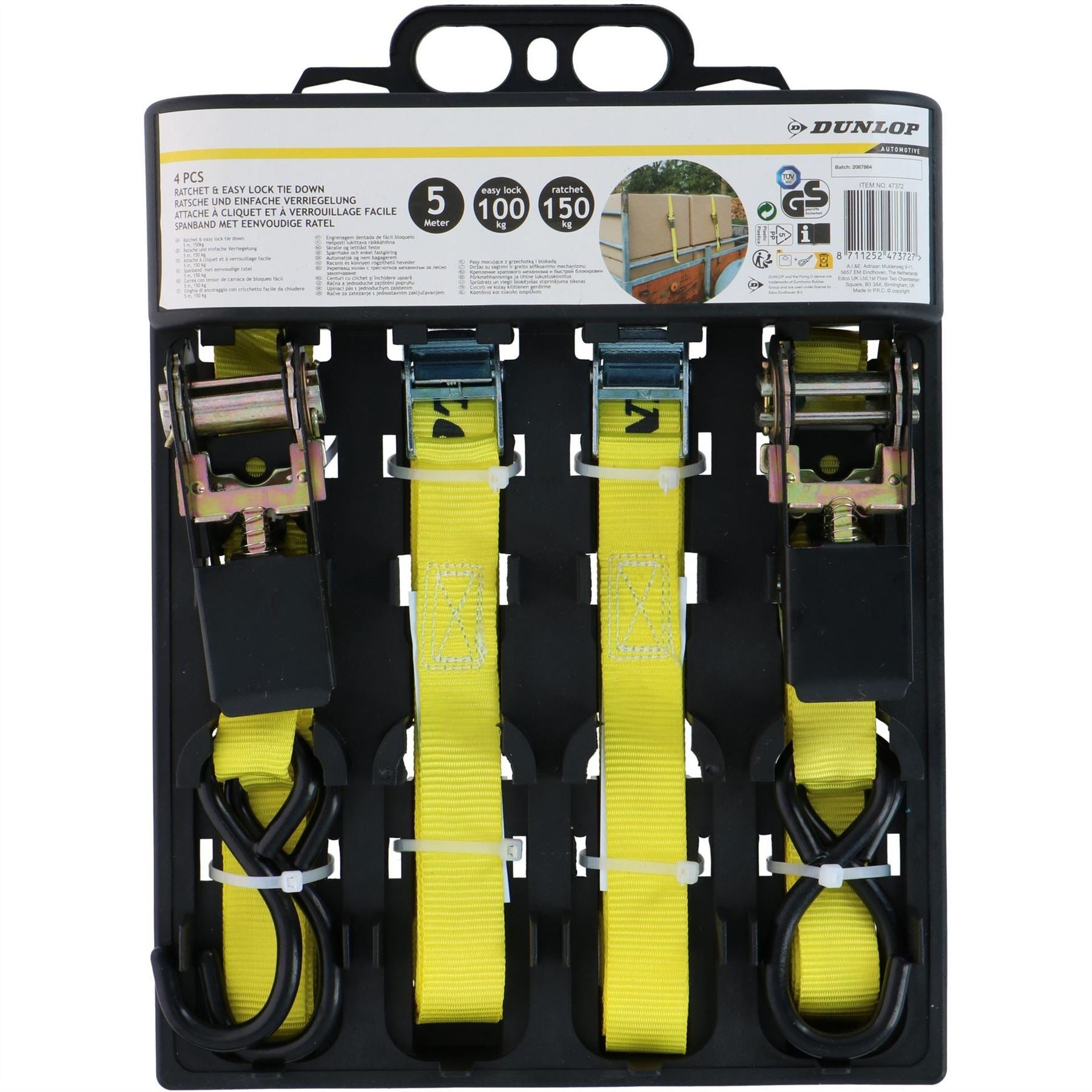 Dunlop Luggage Straps