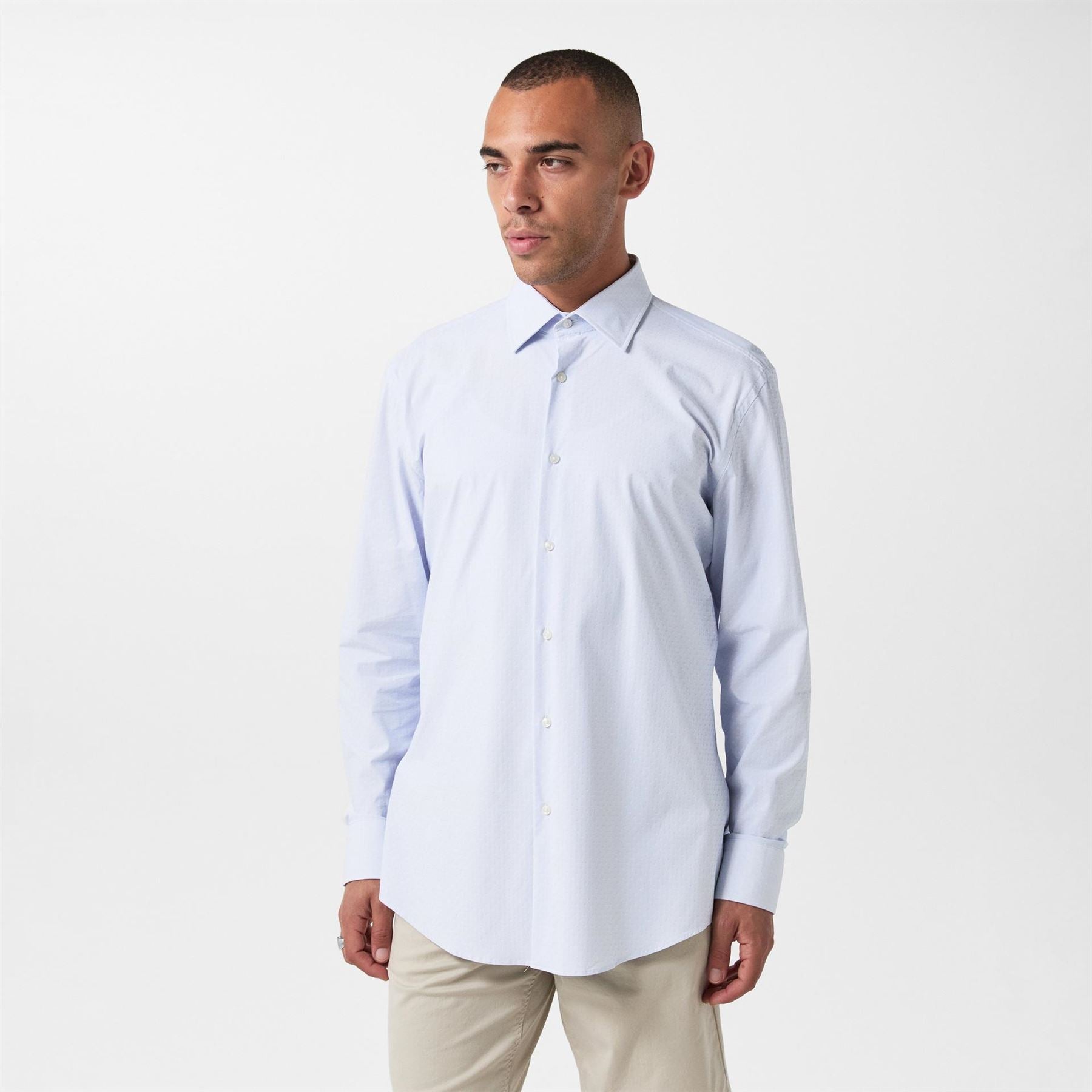 Boss Oxford Regular Fit Long Sleeve Shirt