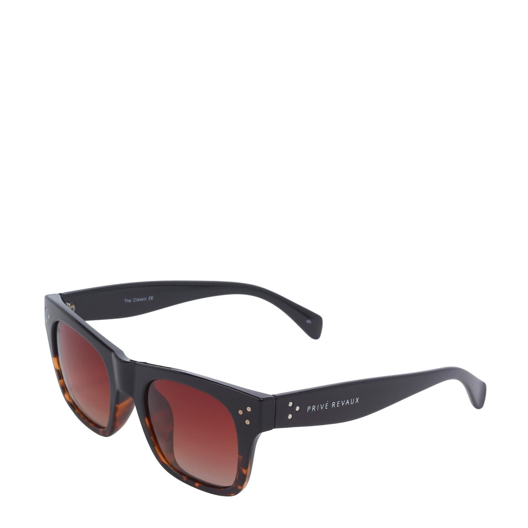 Prive Revaux R The Classic Rectangle Full Rim Sunglasses