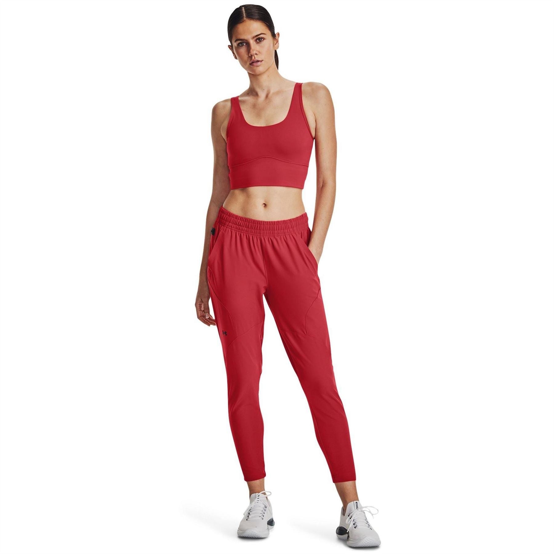Under Armour Womens Meridian Fitted Crop Tank