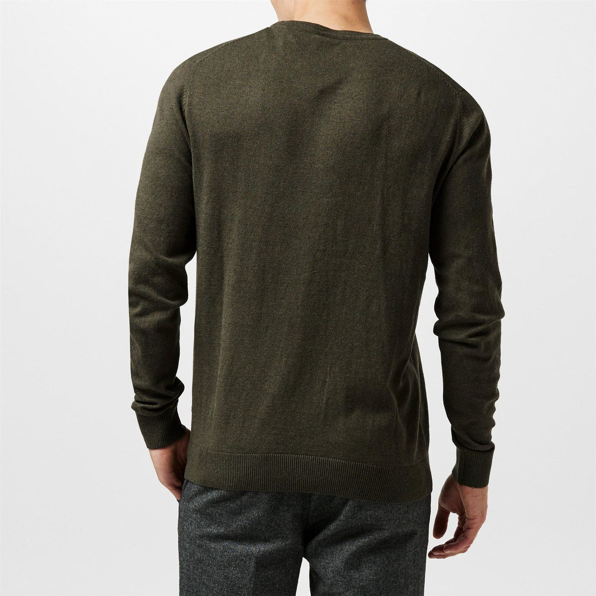 Jack and Jones Regular Fit Crew Neck Knitted Sweatshirt