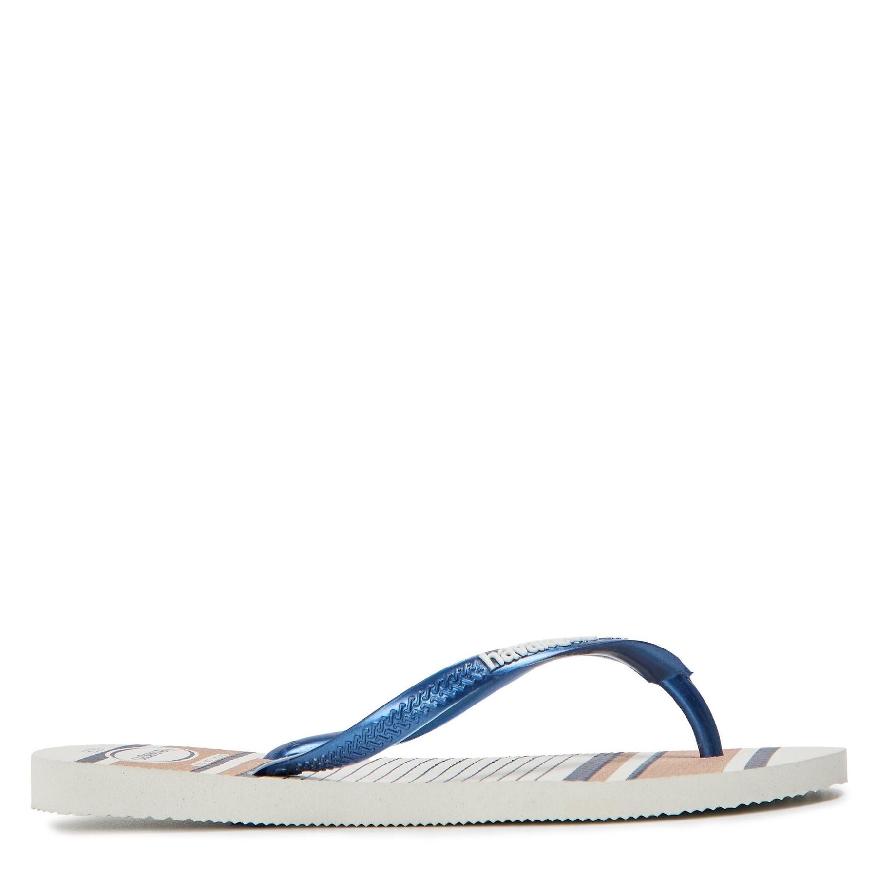 Havaianas Slim Stripe Patterned Flip Flop Sandals