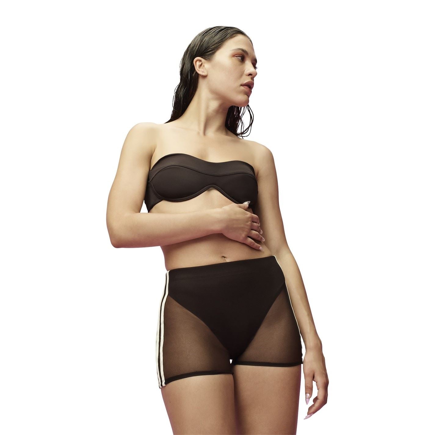 adidas Originals Ivy Park Illusion Long Sleeve Swim Top