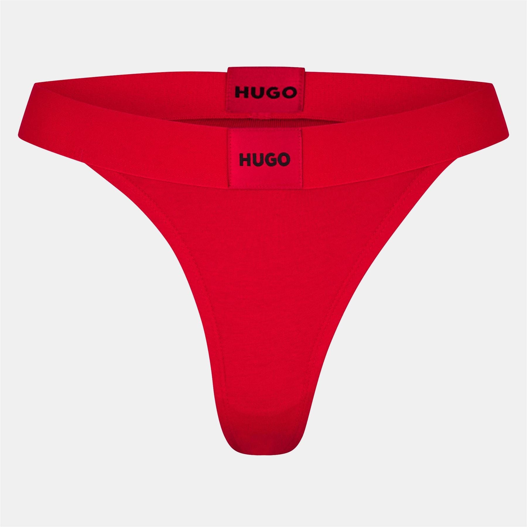 Hugo Label String Thong