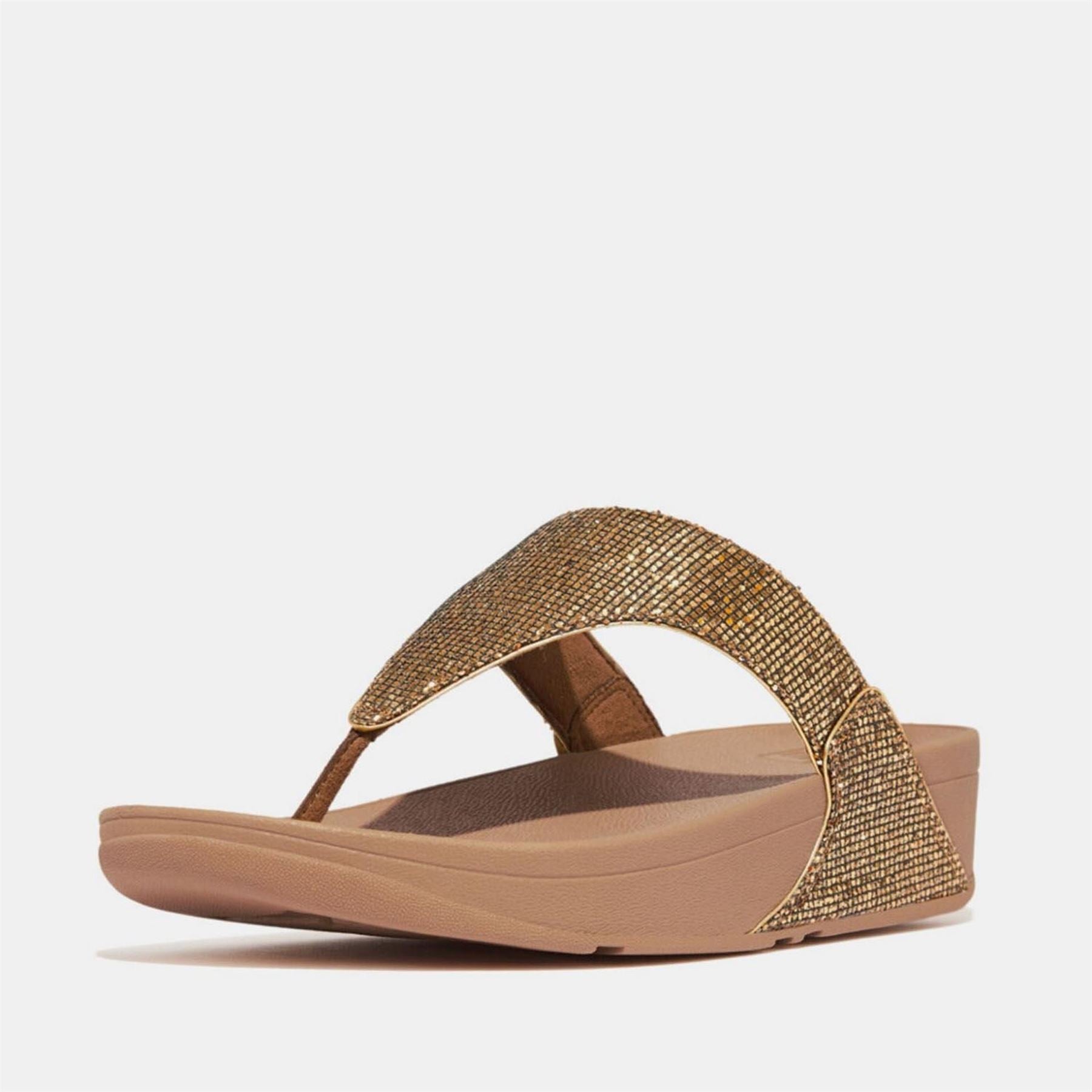 FitFlop Glitterball Toe Post Sandals