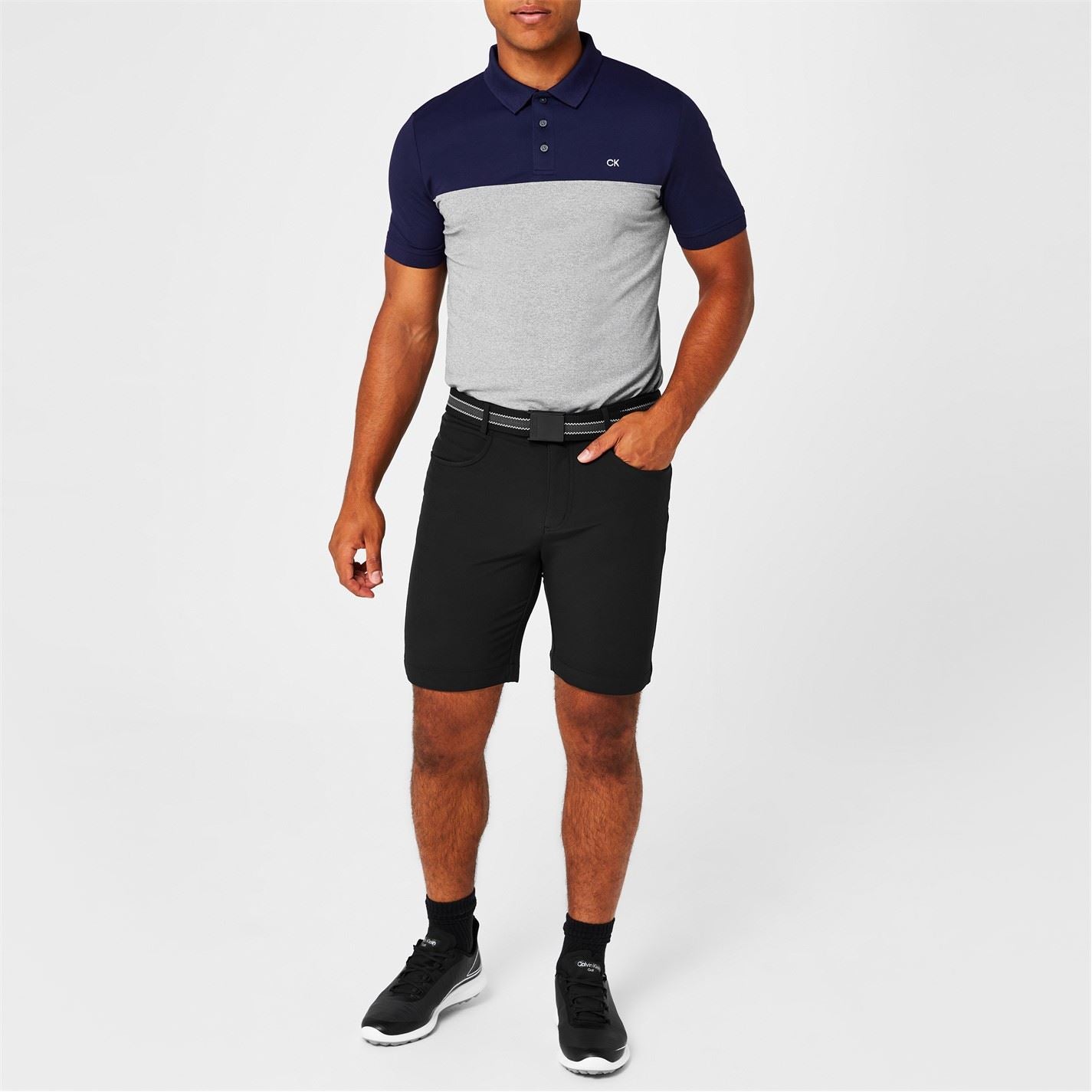 Calvin Klein Golf Mens Golf Genius Stretch Shorts