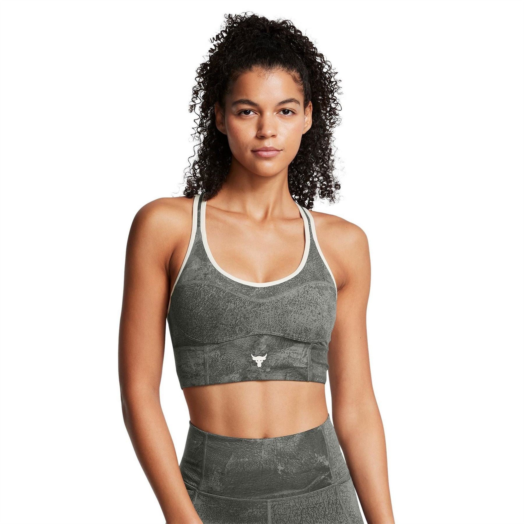 Under Armour HG Armour Snug Fit Cropped Sports Bra