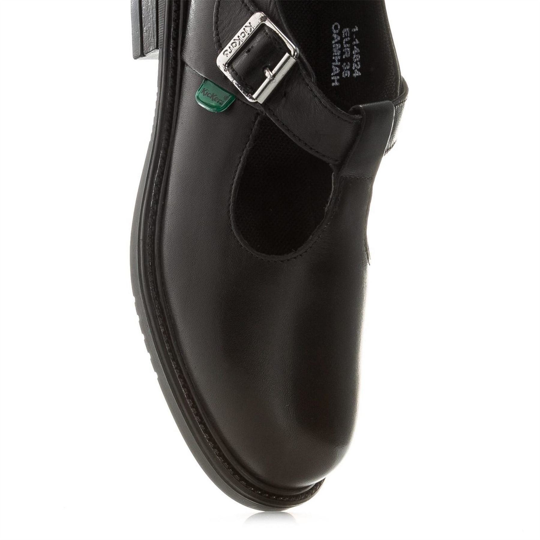 Kickers Lach T Bar Leather Shoes