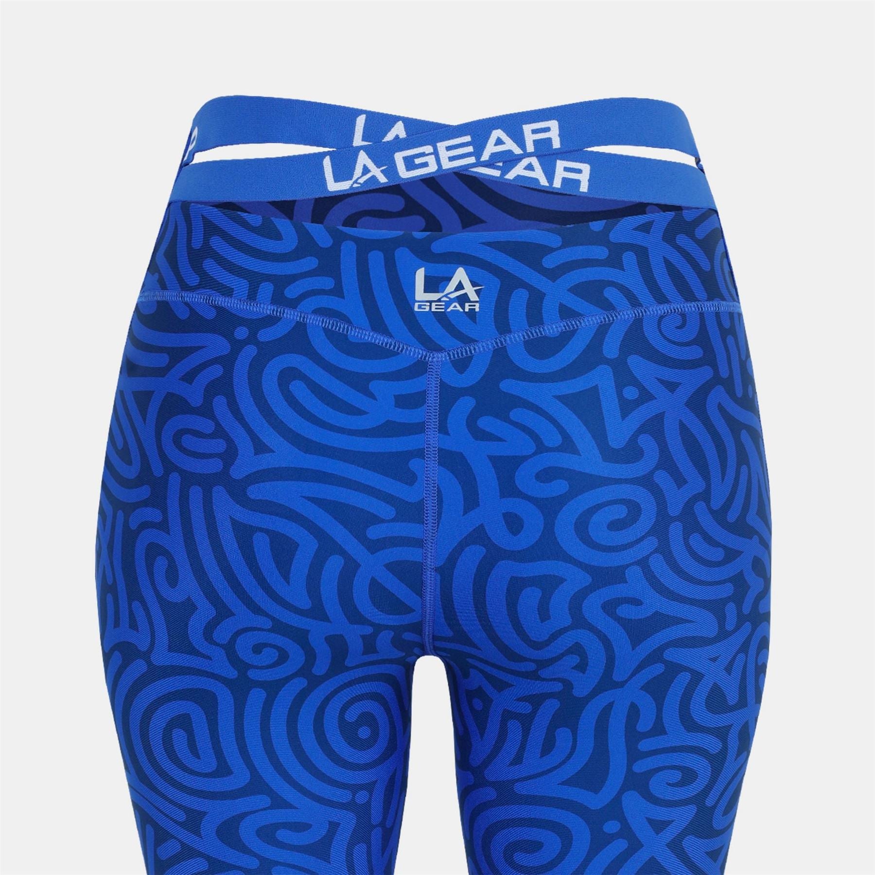 LA Gear Skinny Fit Camo Patterned Leggings