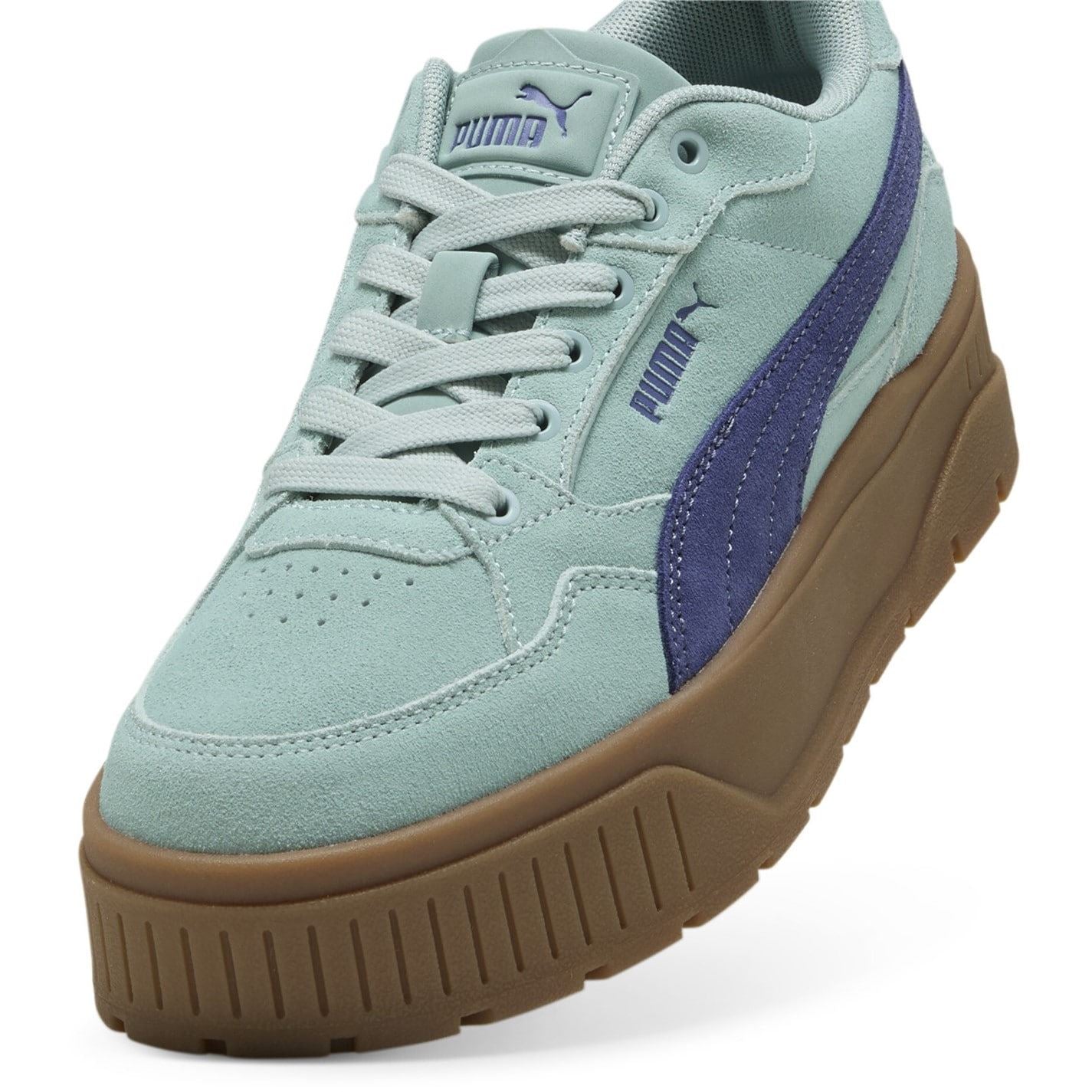 Puma Womens Karmen Ii Idol Suede Low Top Trainers