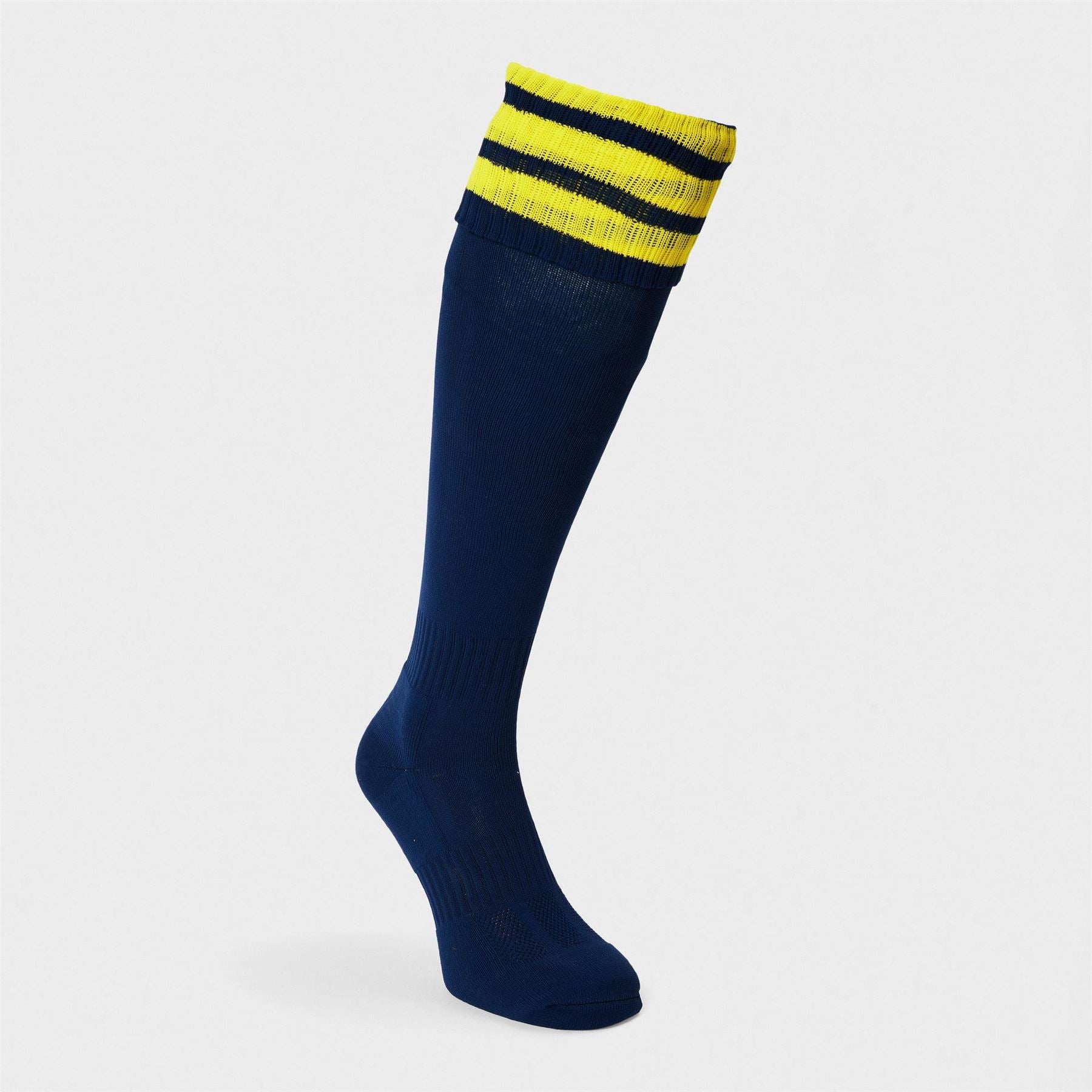 Mitre 3 Pack Three Stripes Patterned Long Socks