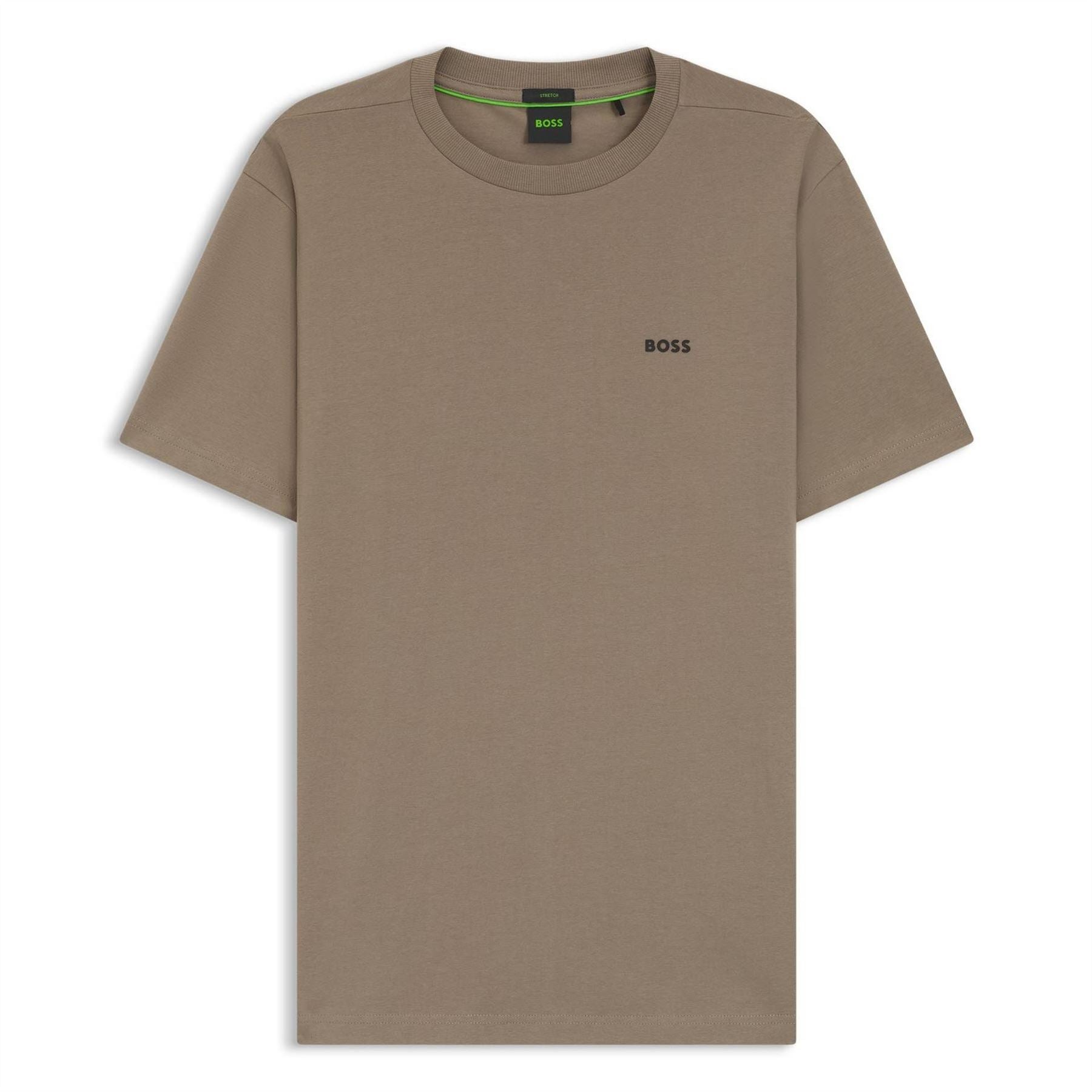 Boss BOSS GREEN T Shirt with Logo Design Stretch Cotton