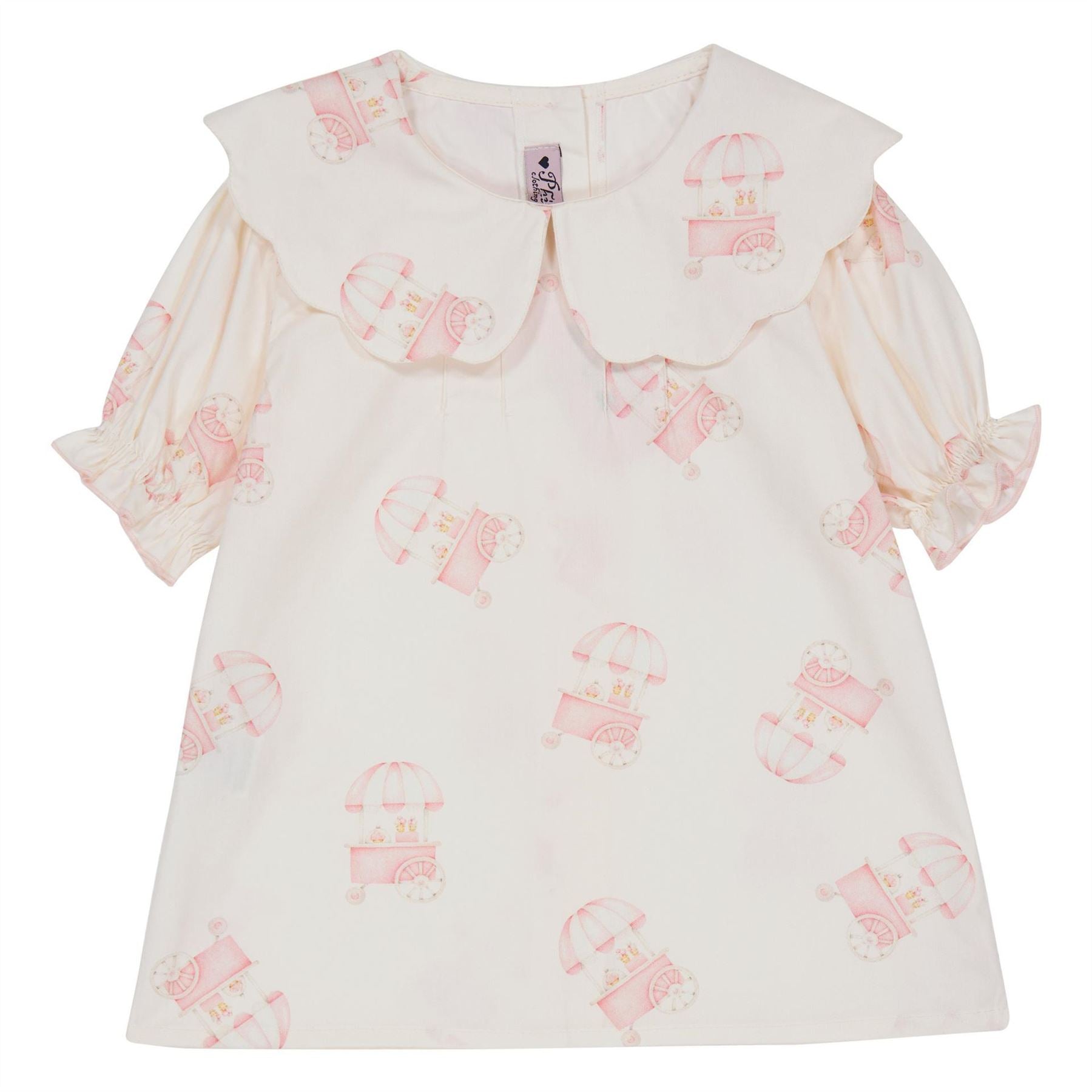 Phi Candy Cart Short Sleeve Blouse