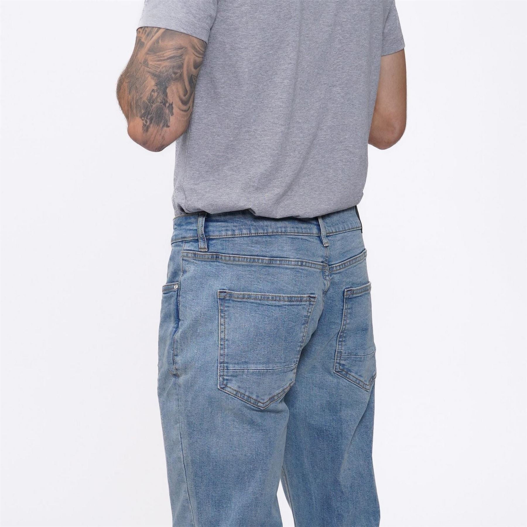 Firetrap Mens Rom Straight Leg Jeans