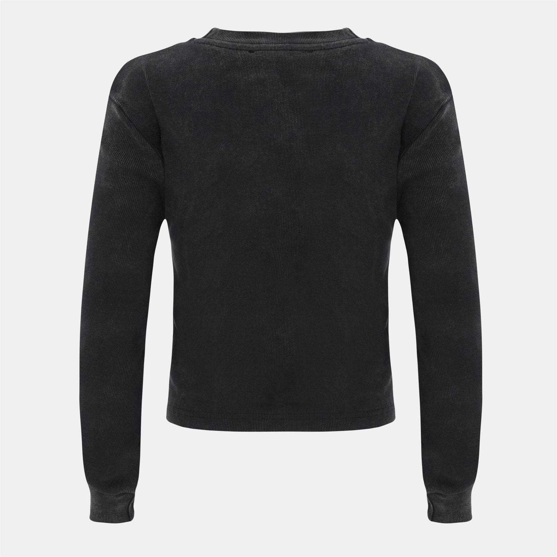 I Saw It First Rib Long Sleeve Top