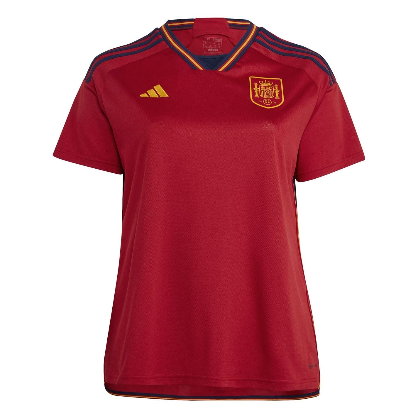 adidas Womens Spain Home Shirt 2022