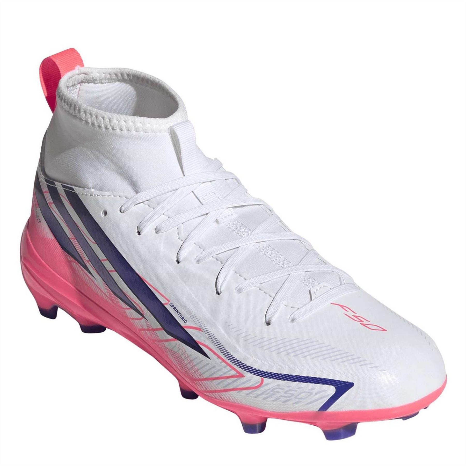 adidas Hyperfast League Mid Firm Ground Football Boots Kids